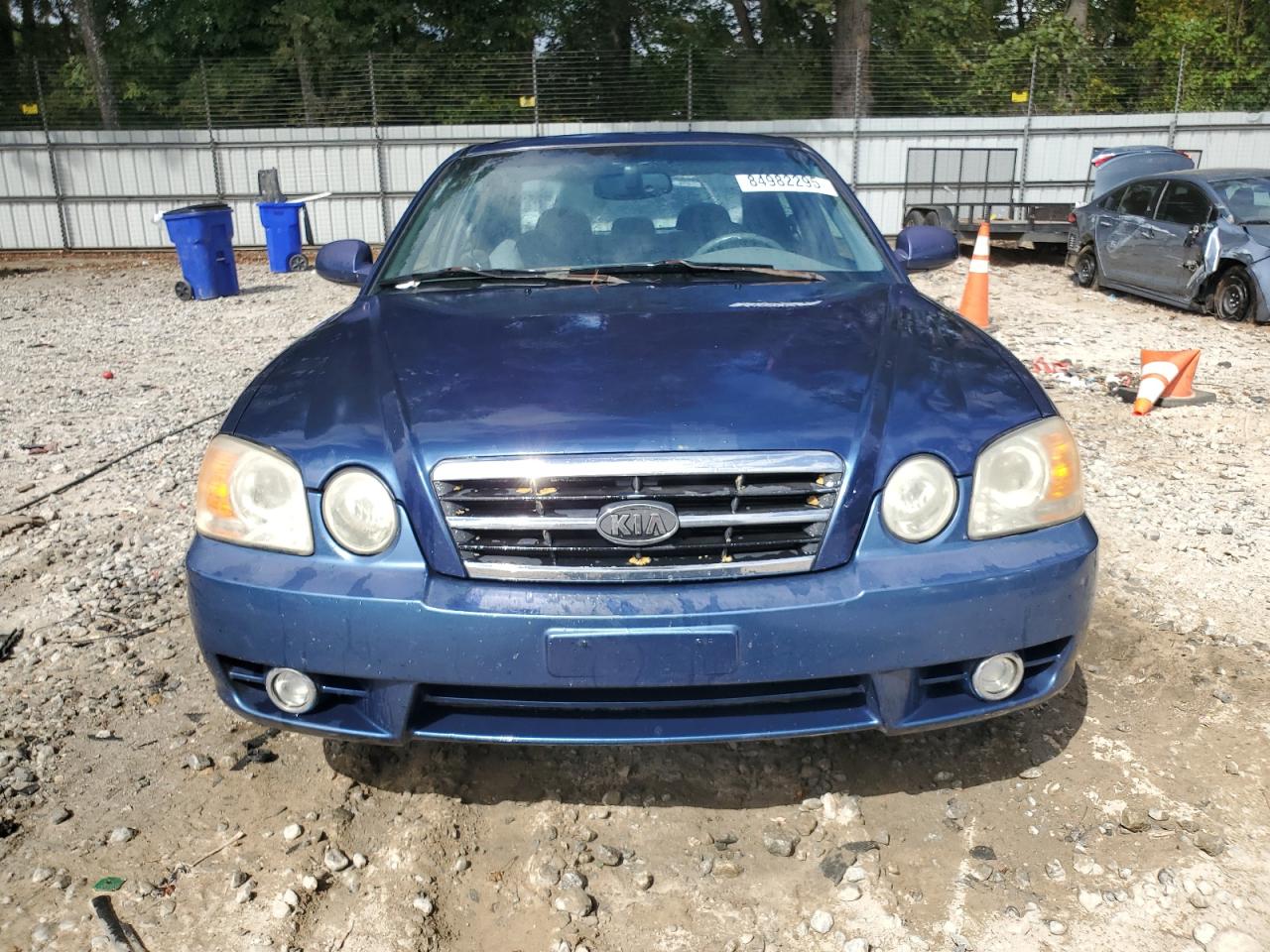 2004 Kia Optima Lx Синий vin: KNAGD126845305648