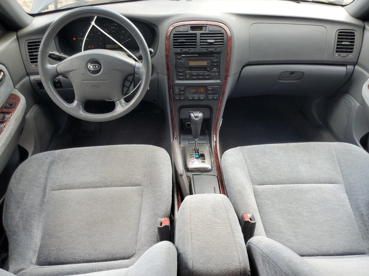 2004 Kia Optima Lx Синий vin: KNAGD126845305648