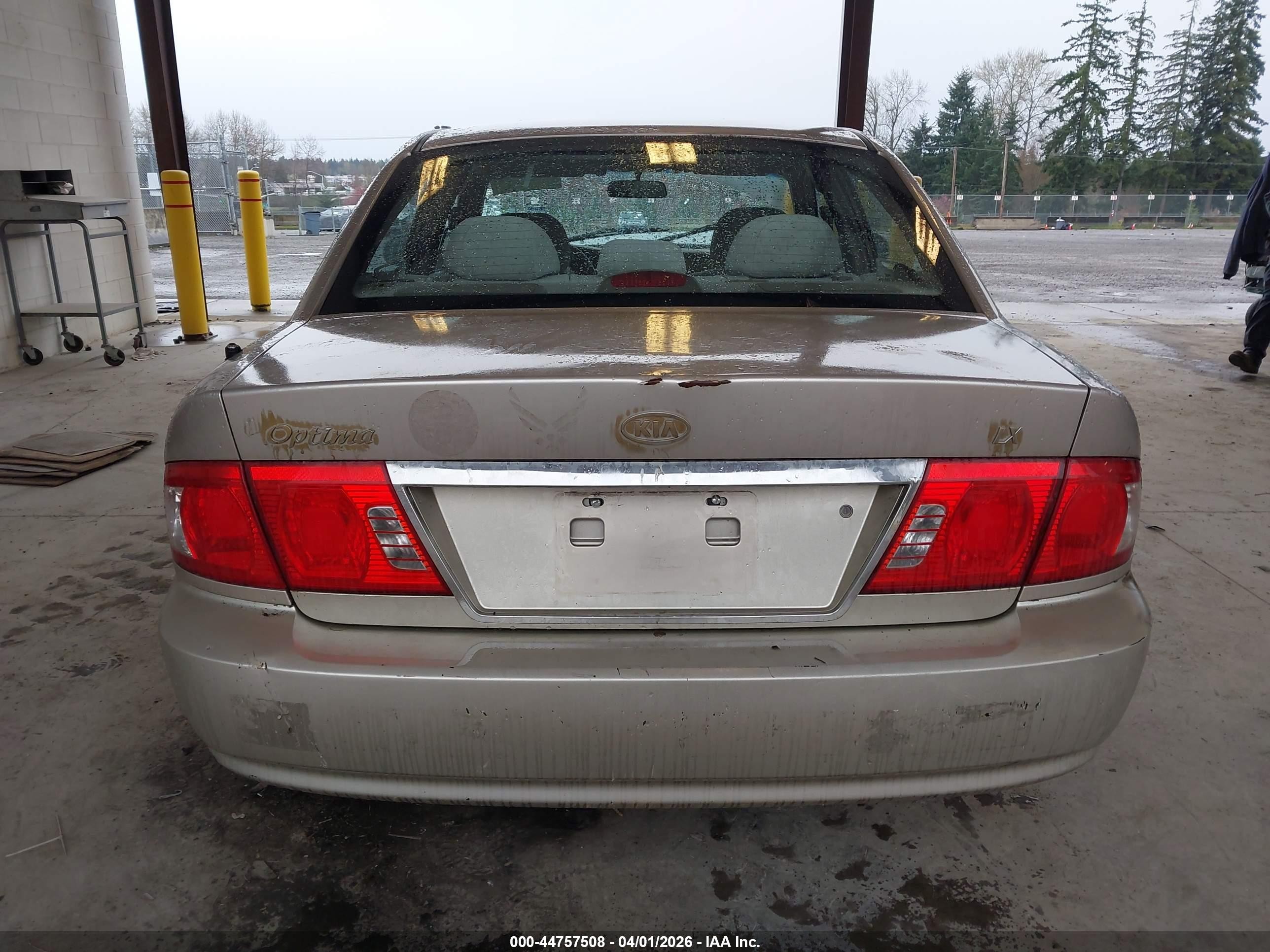 2004 Kia Optima Ex/lx Beige vin: KNAGD126845314415