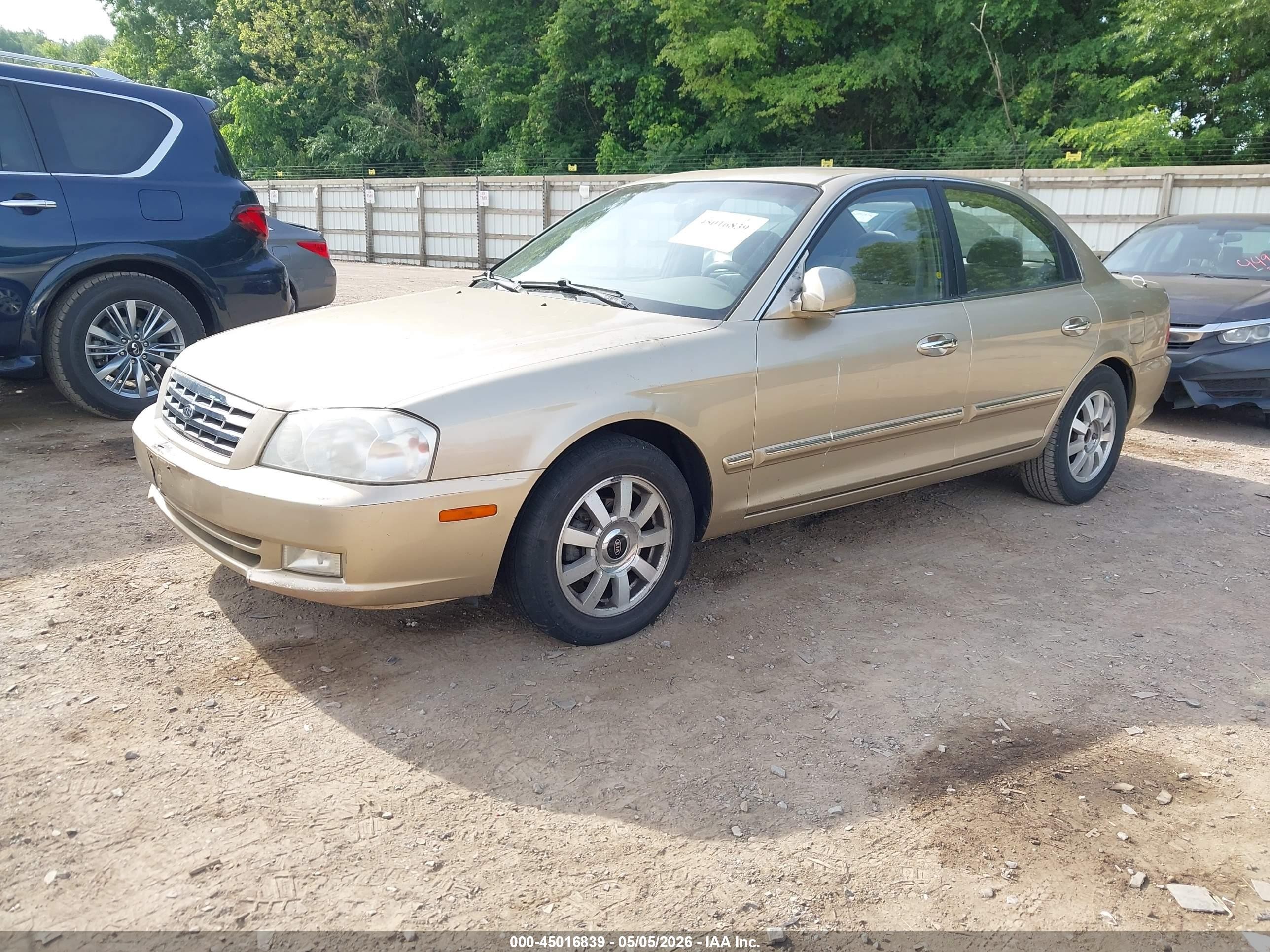 2002 Kia Optima Lx/se Gold vin: KNAGD126925149469