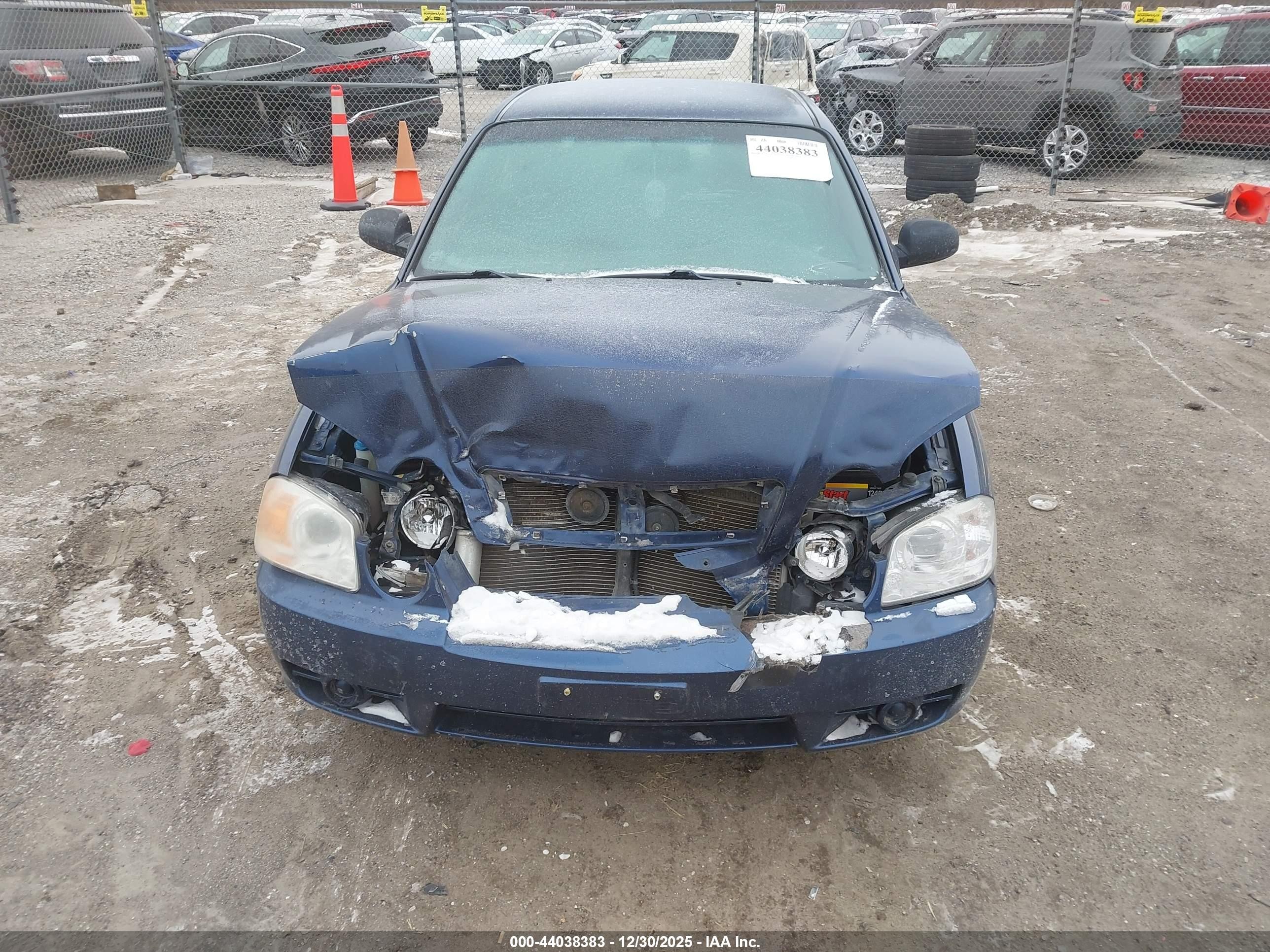 2004 Kia Optima Ex/lx Синий vin: KNAGD126945281330