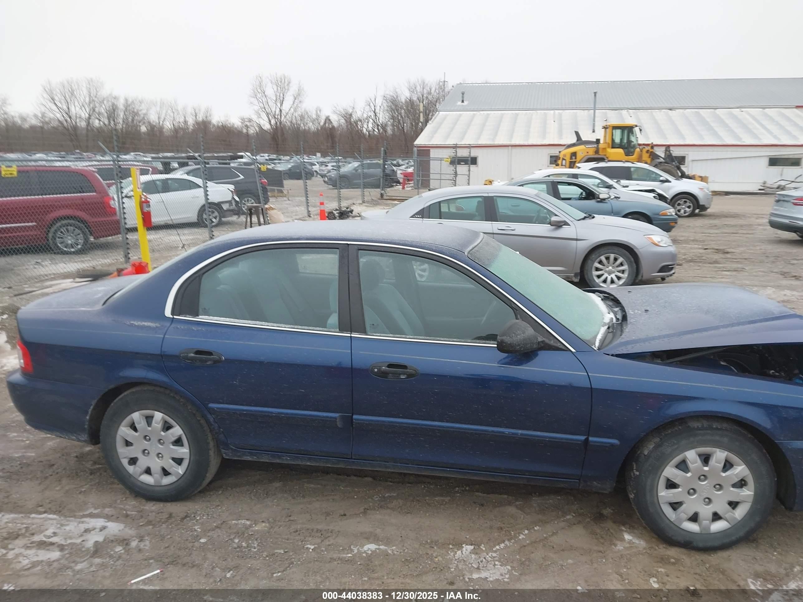 2004 Kia Optima Ex/lx Синий vin: KNAGD126945281330