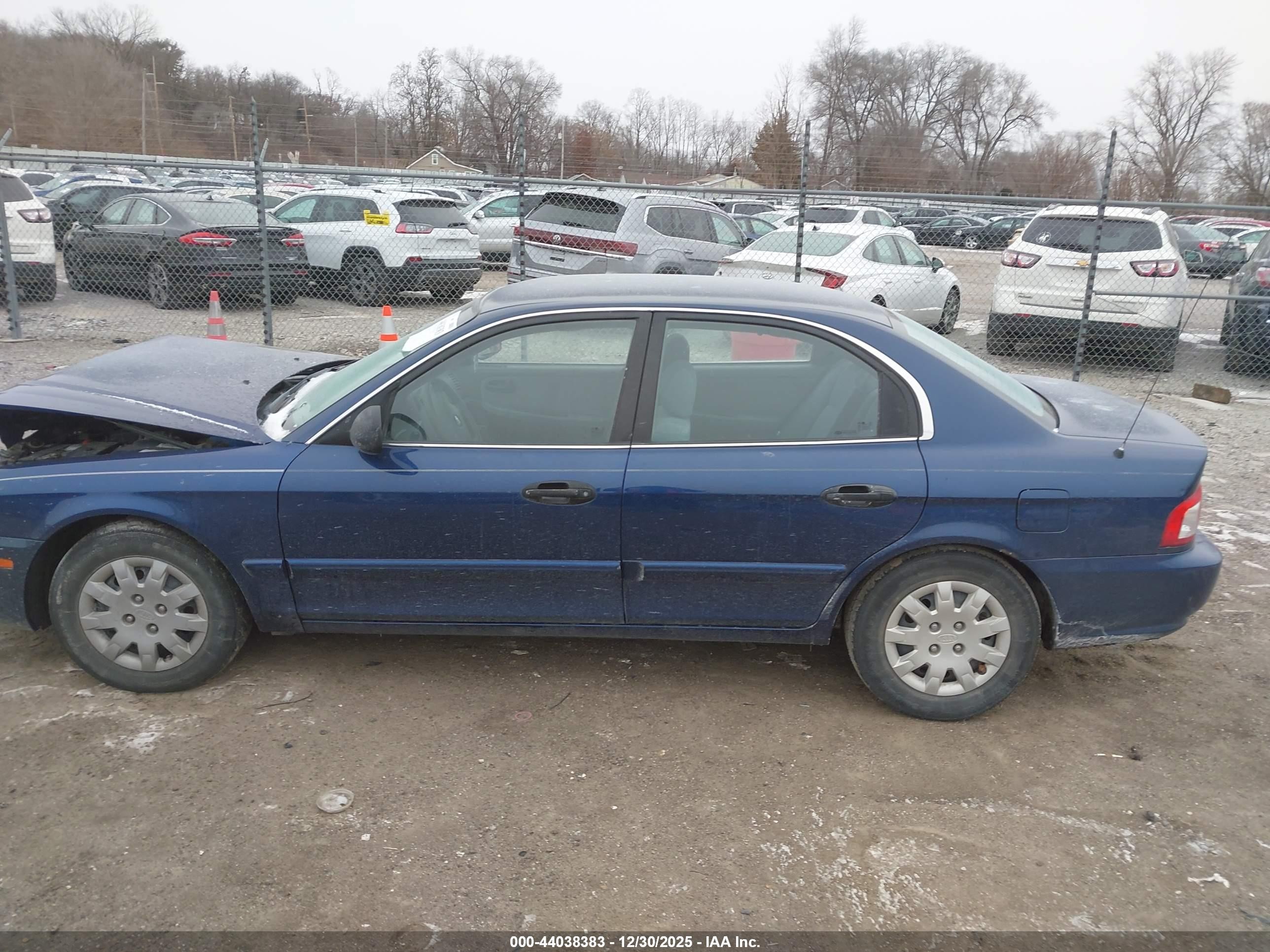 2004 Kia Optima Ex/lx Синий vin: KNAGD126945281330