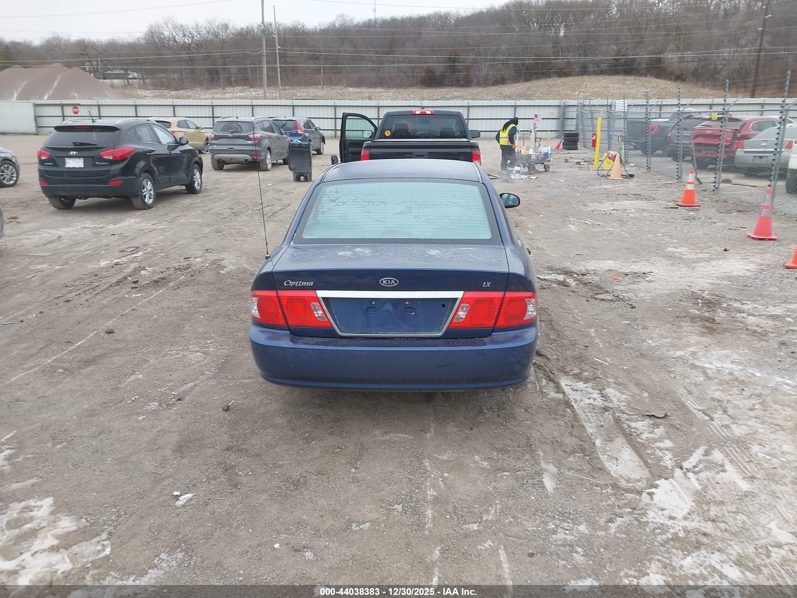 2004 Kia Optima Ex/lx Синий vin: KNAGD126945281330