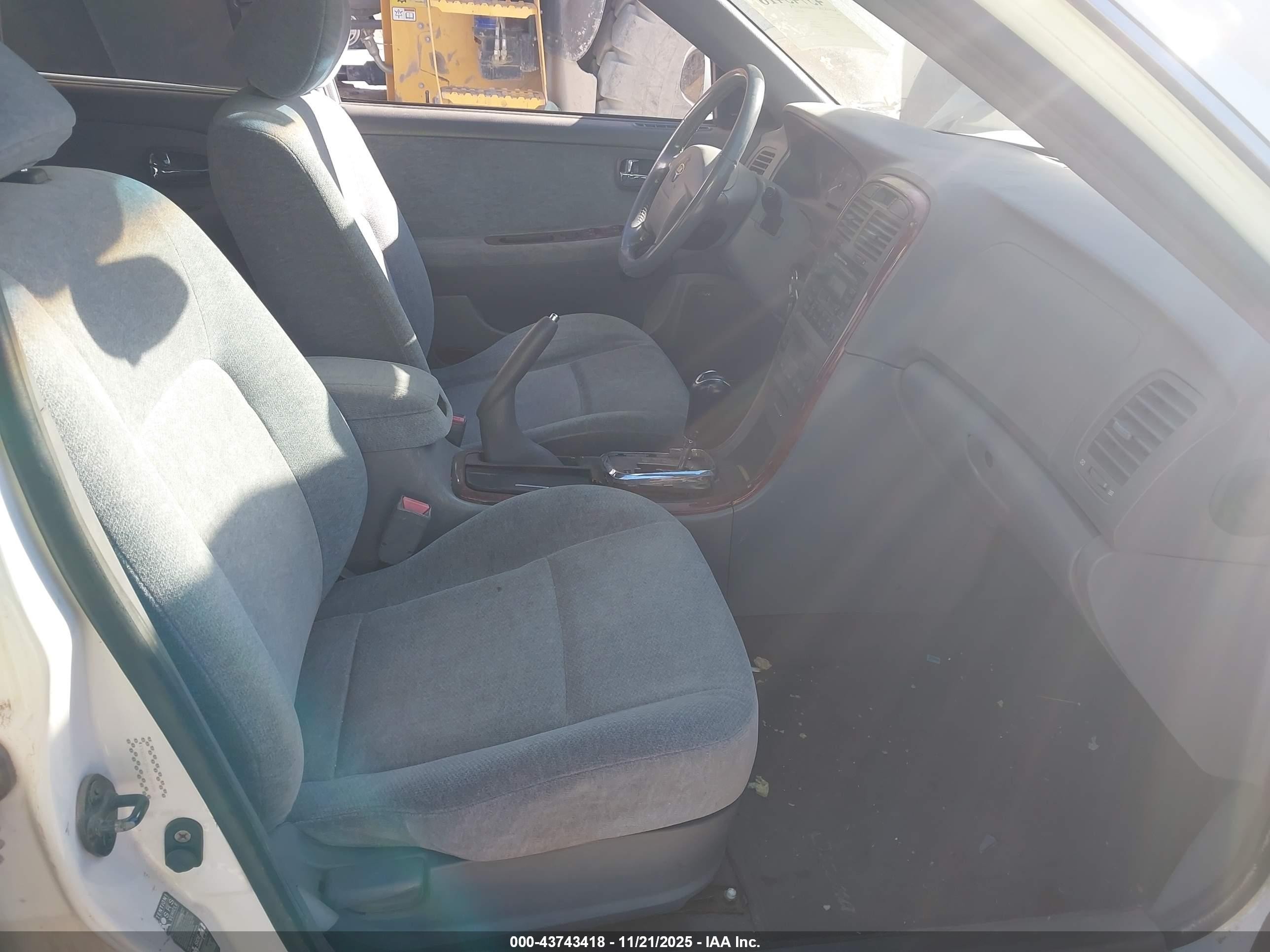 2004 Kia Optima Ex/lx White vin: KNAGD126945309398