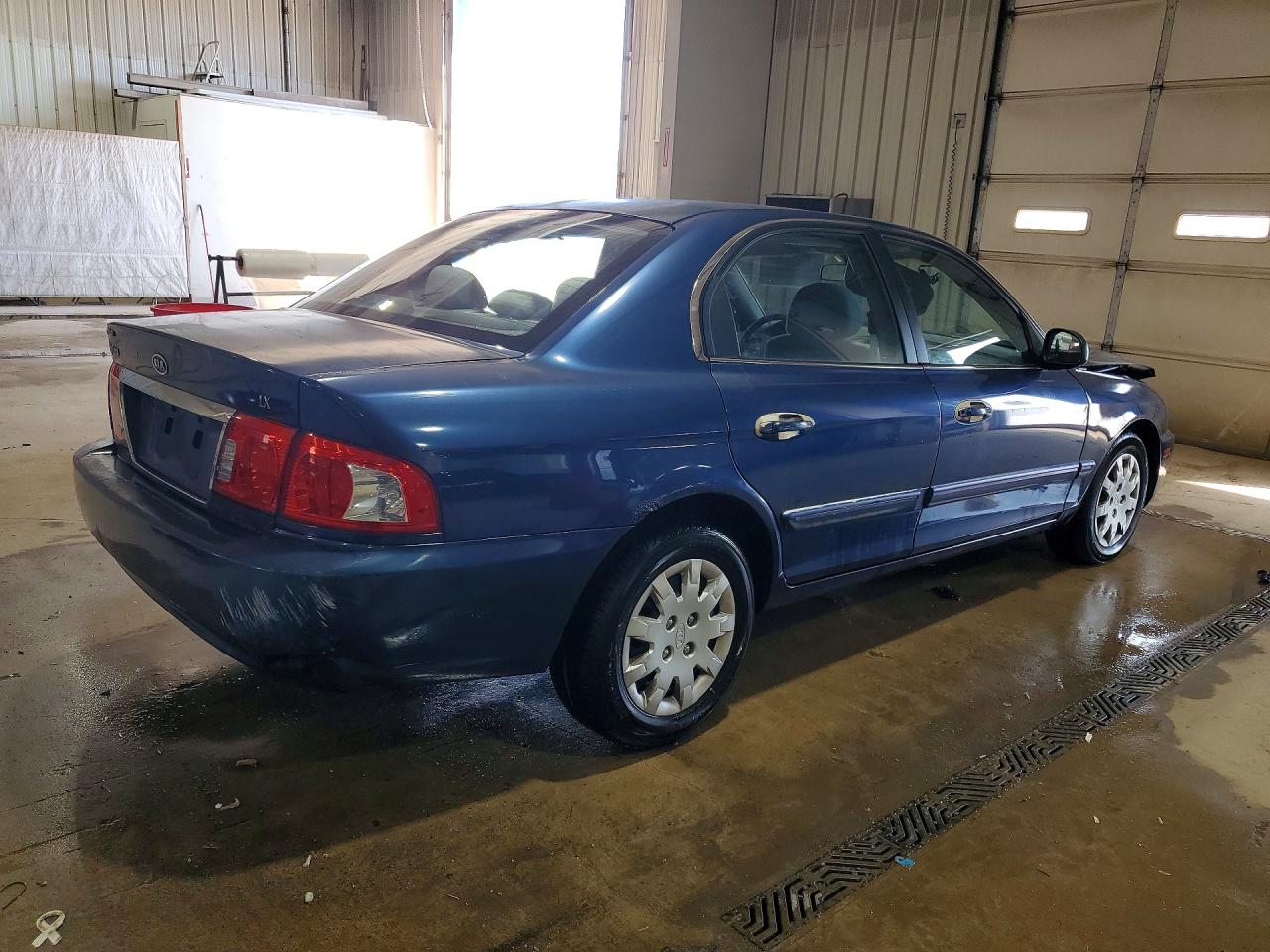 2003 Kia Optima Lx Blue vin: KNAGD126X35214492