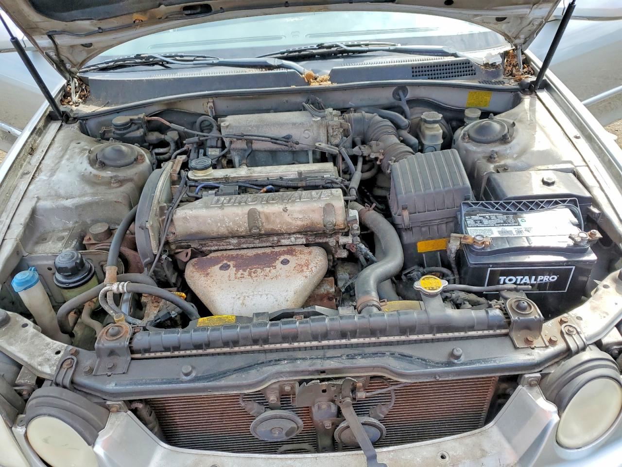 2004 Kia Optima Lx Silver vin: KNAGD126X45271759