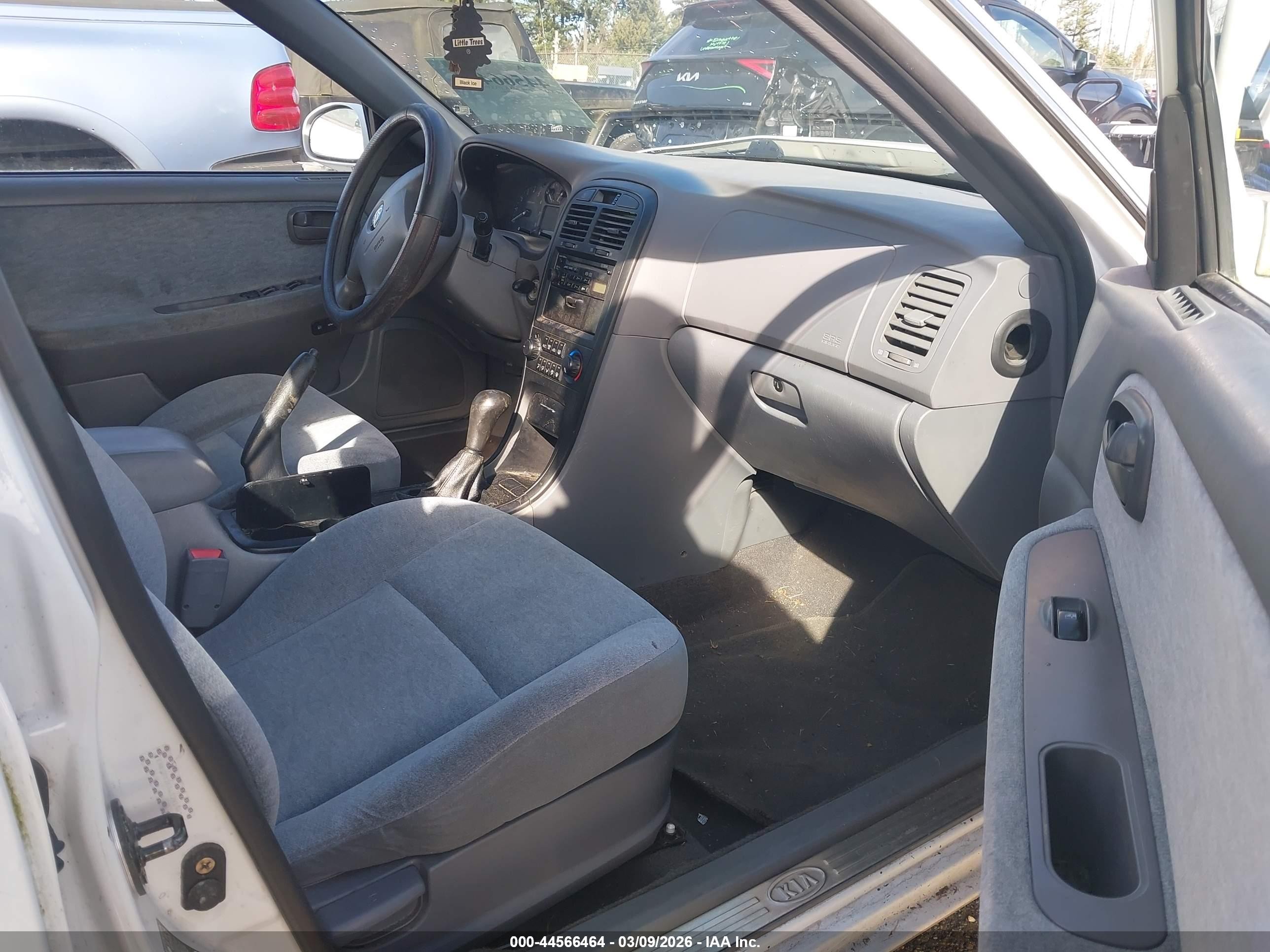 2004 Kia Optima Ex/lx Белый vin: KNAGD126X45281885