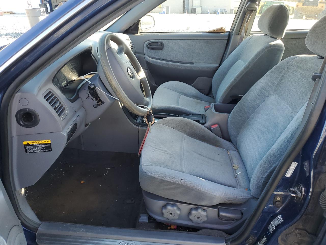 2004 Kia Optima Lx Blue vin: KNAGD126X45315565