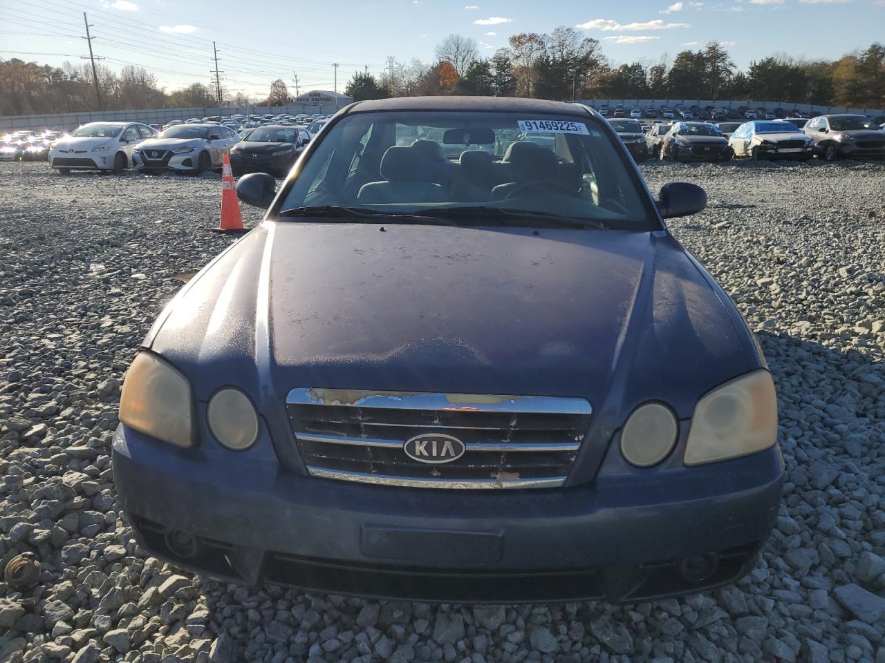 2004 Kia Optima Lx Blue vin: KNAGD126X45315565