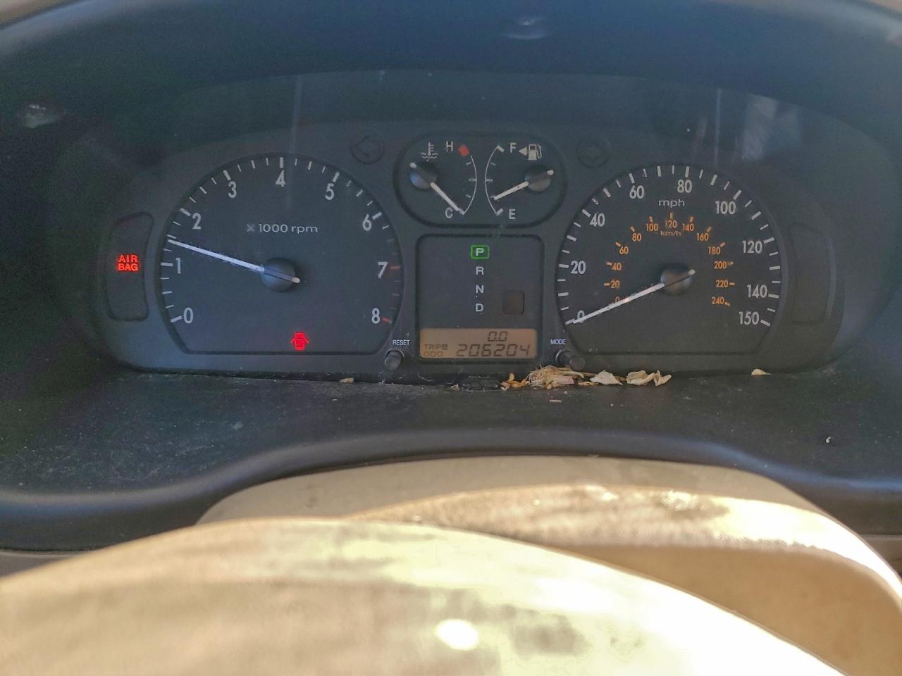 2004 Kia Optima Lx White vin: KNAGD126X45369934