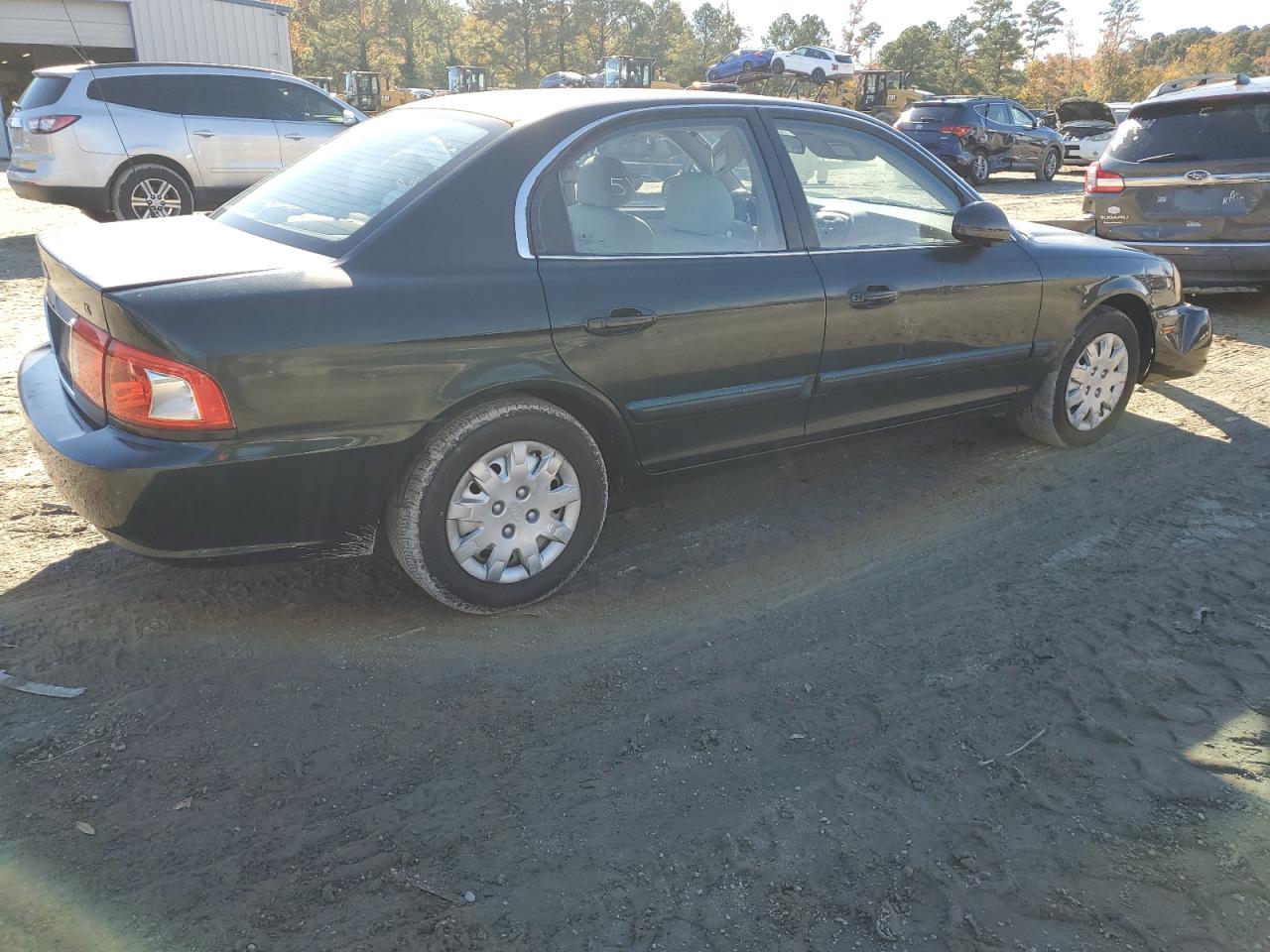 2005 Kia Optima Lx Green vin: KNAGD126X55383320