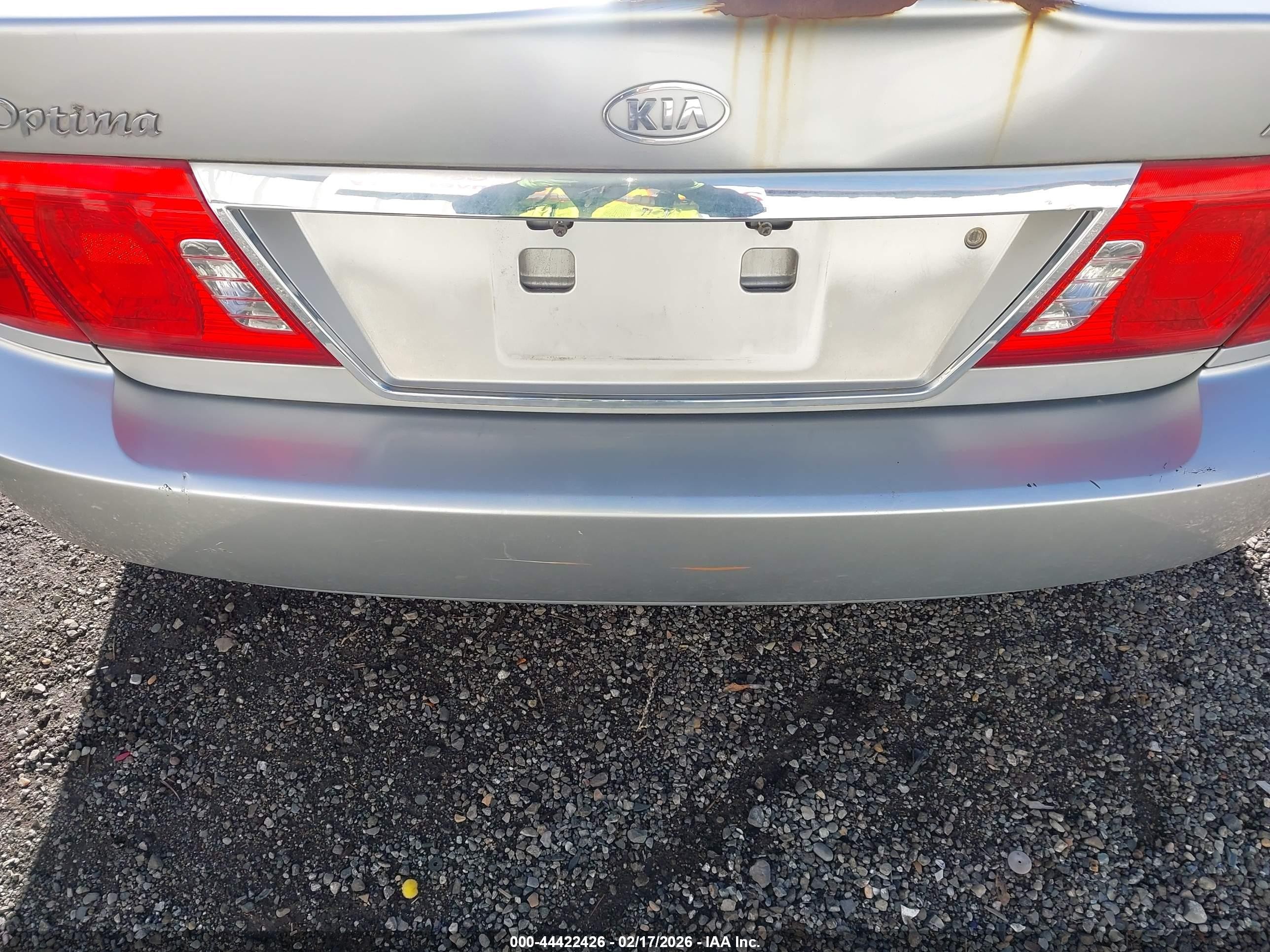 2005 Kia Optima Ex/lx Silver vin: KNAGD126X55413870