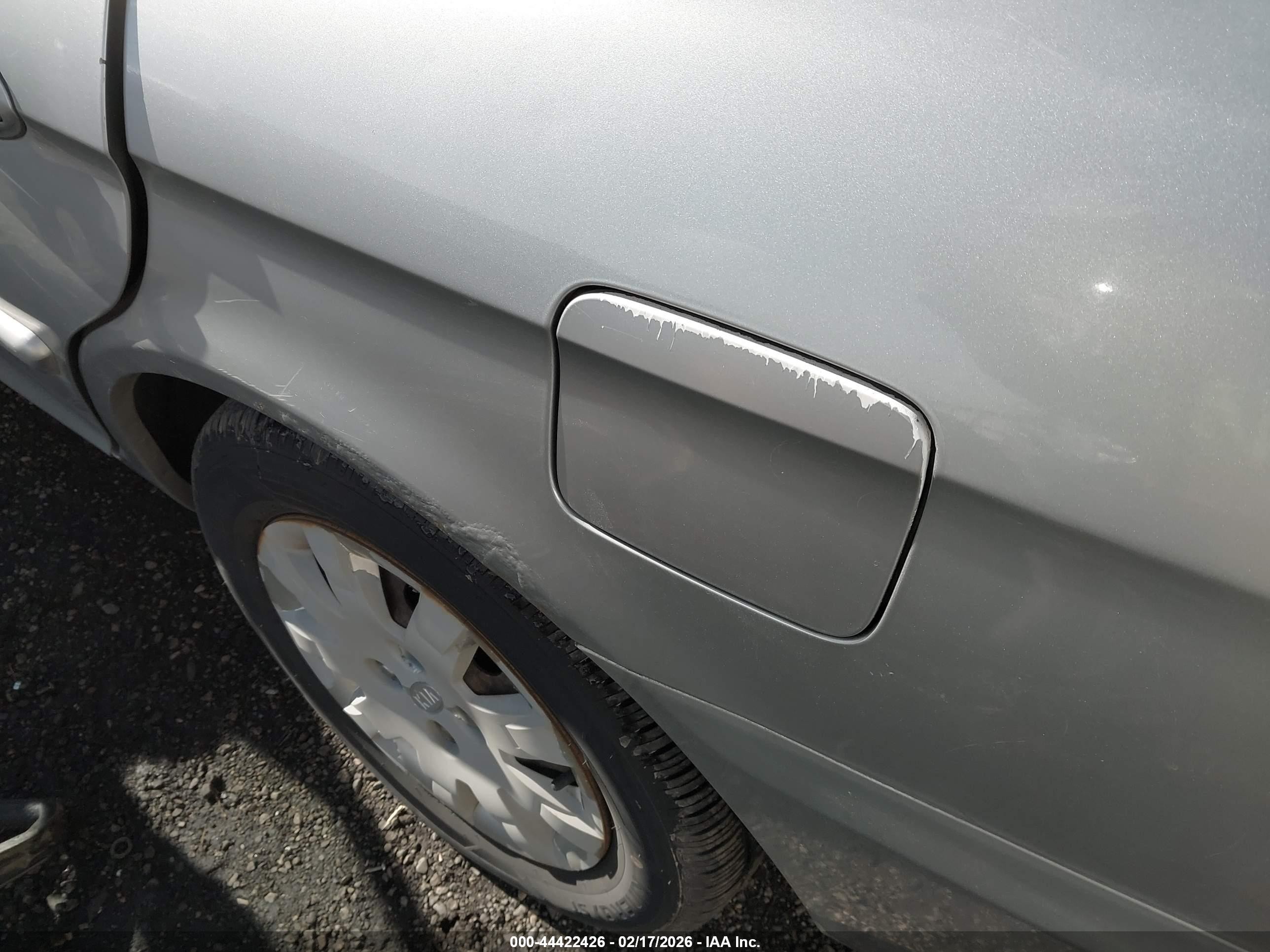 2005 Kia Optima Ex/lx Silver vin: KNAGD126X55413870