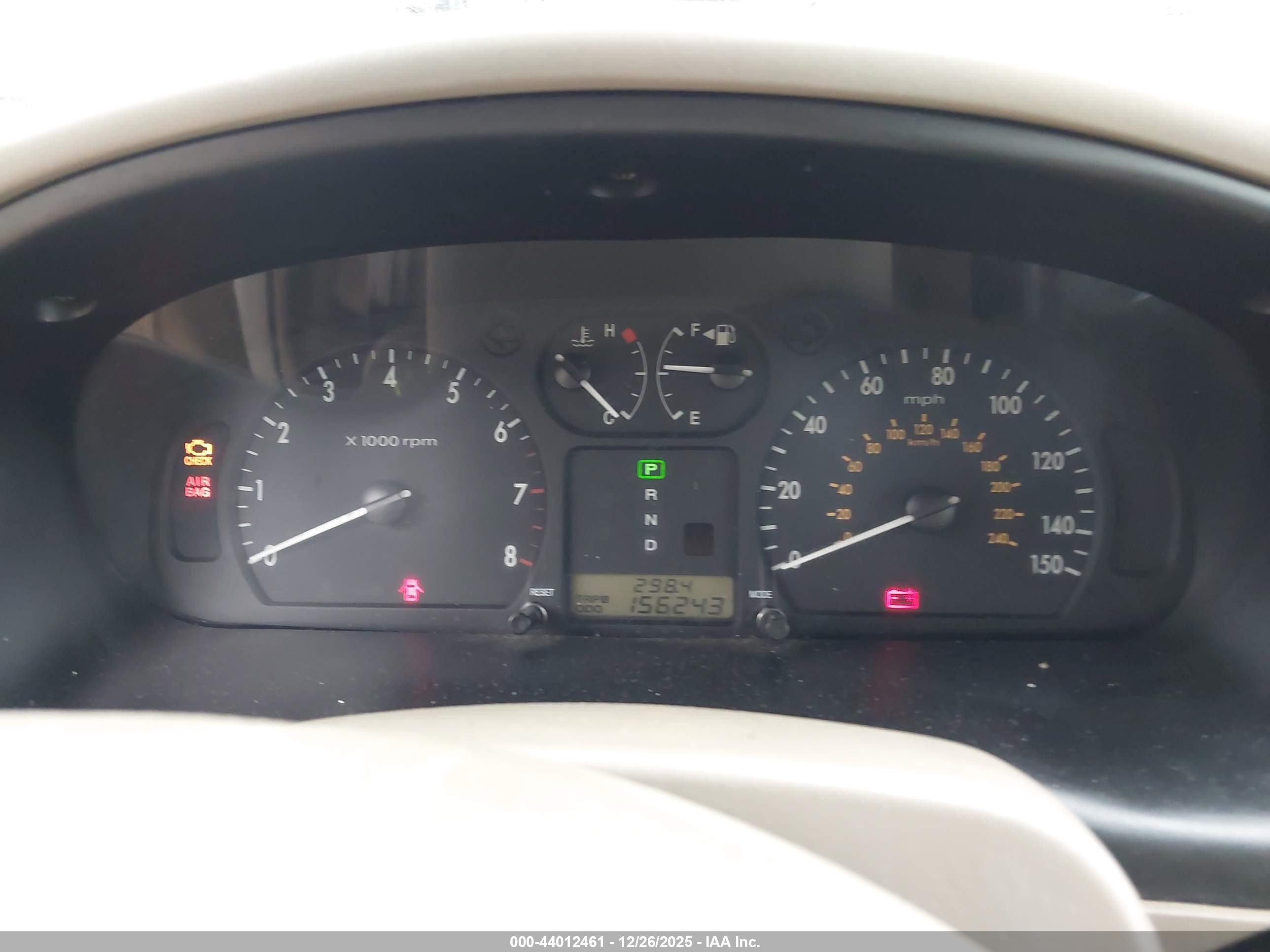 2004 Kia Optima Ex V6/lx V6 Белый vin: KNAGD128045301353