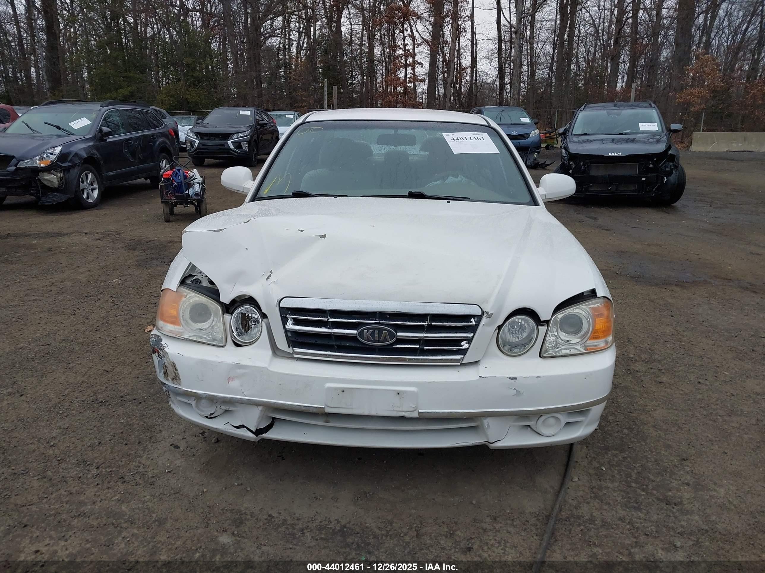 2004 Kia Optima Ex V6/lx V6 Белый vin: KNAGD128045301353