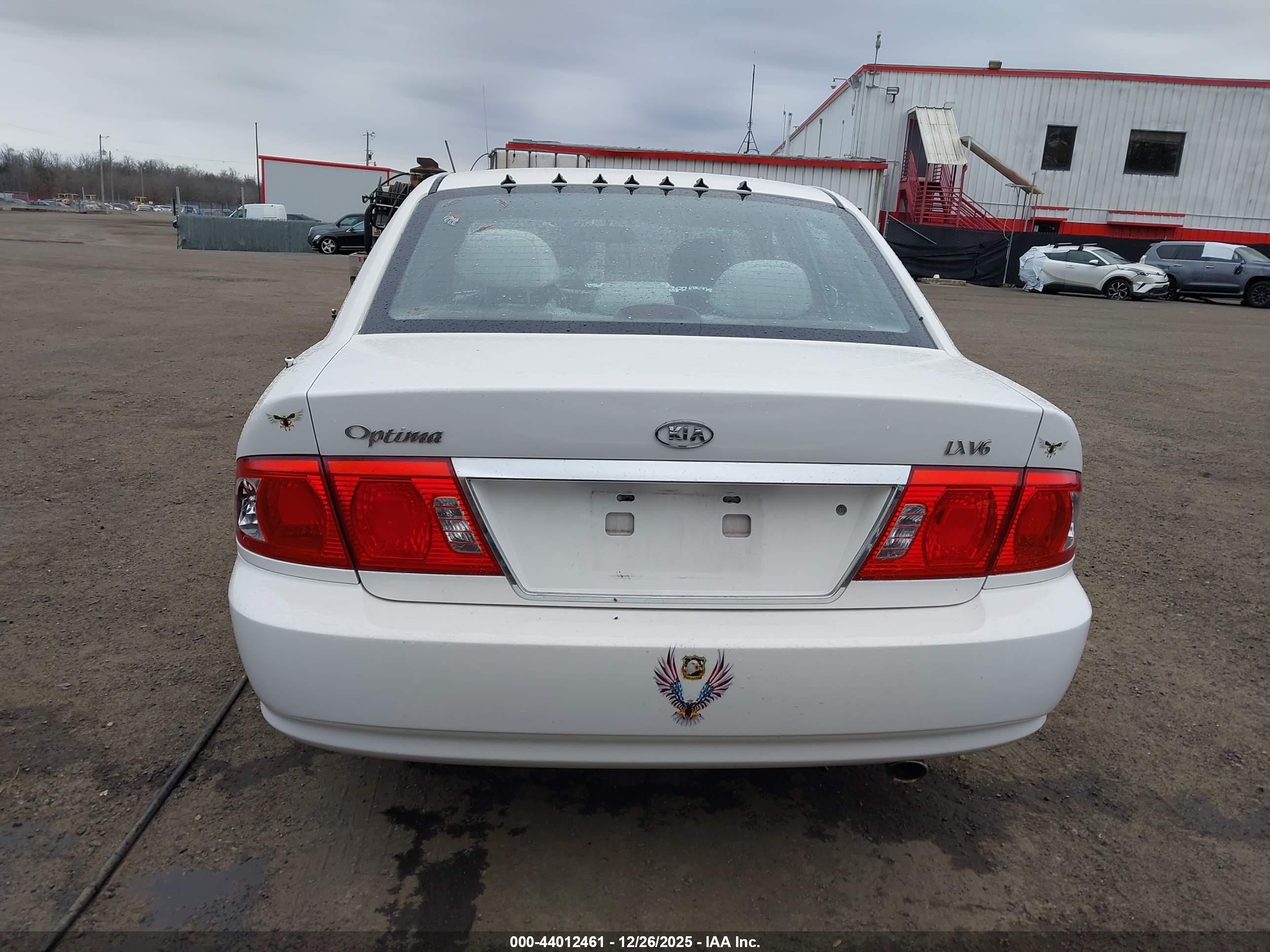 2004 Kia Optima Ex V6/lx V6 Белый vin: KNAGD128045301353