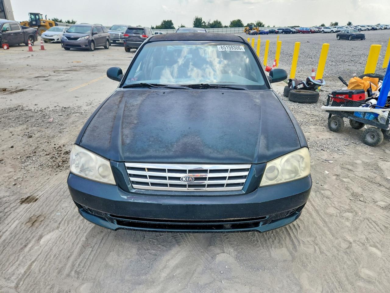 2002 Kia Optima Lx V6 Green vin: KNAGD128125114426