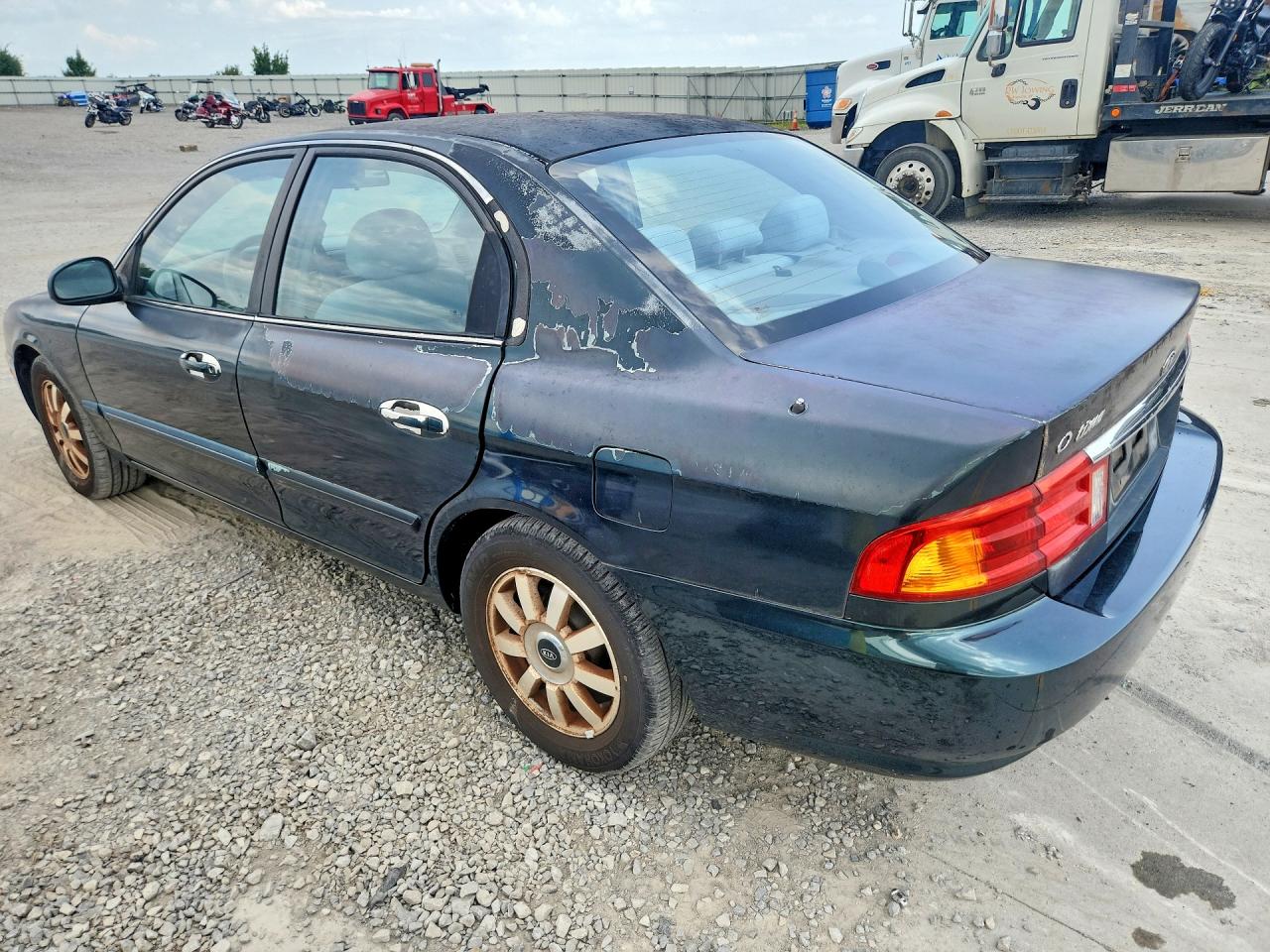 2002 Kia Optima Lx V6 Green vin: KNAGD128125114426
