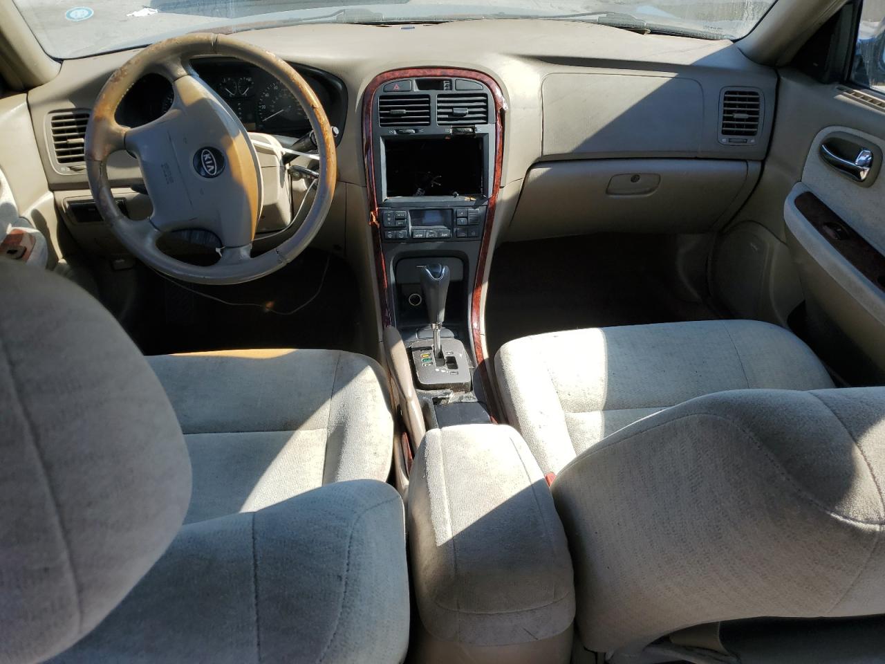 2004 Kia Optima Lx Green vin: KNAGD128145349007