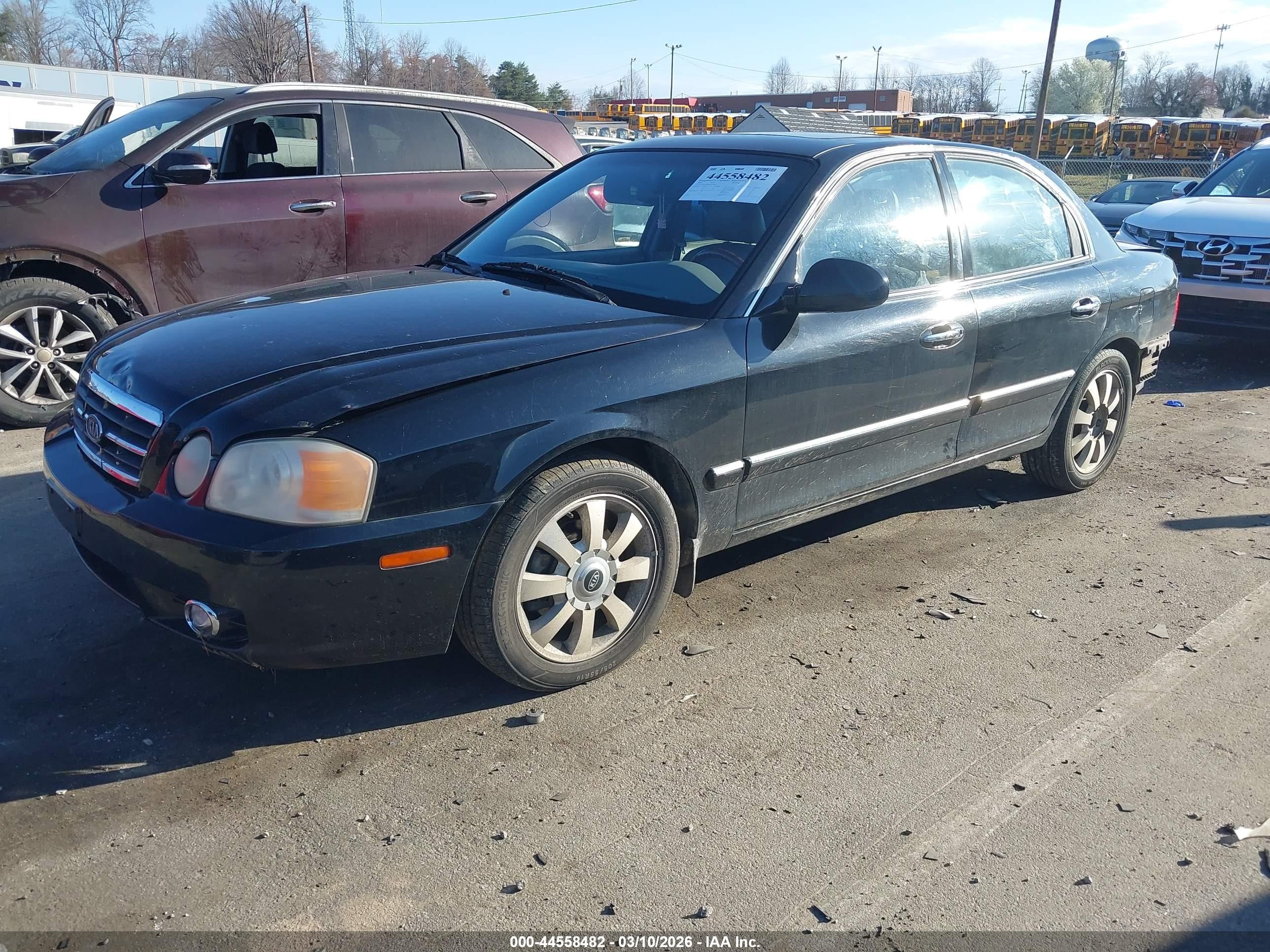 2004 Kia Optima Ex V6/lx V6 Черный vin: KNAGD128145357026