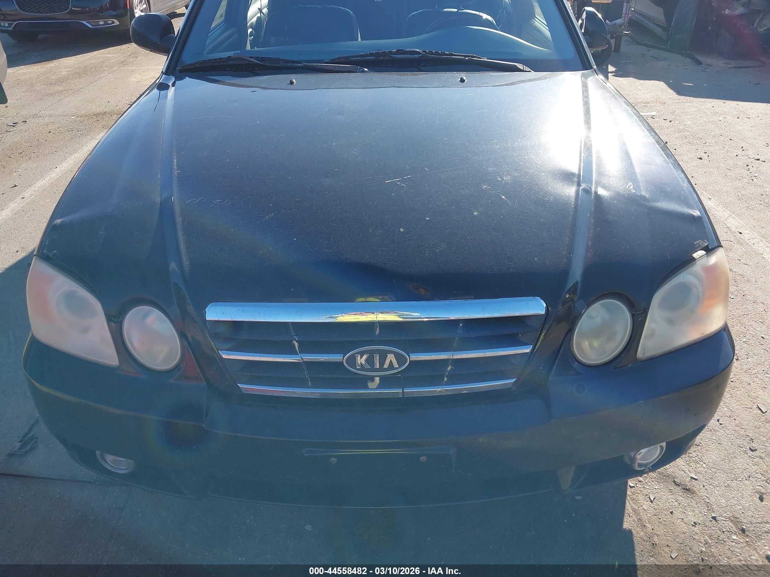 2004 Kia Optima Ex V6/lx V6 Черный vin: KNAGD128145357026