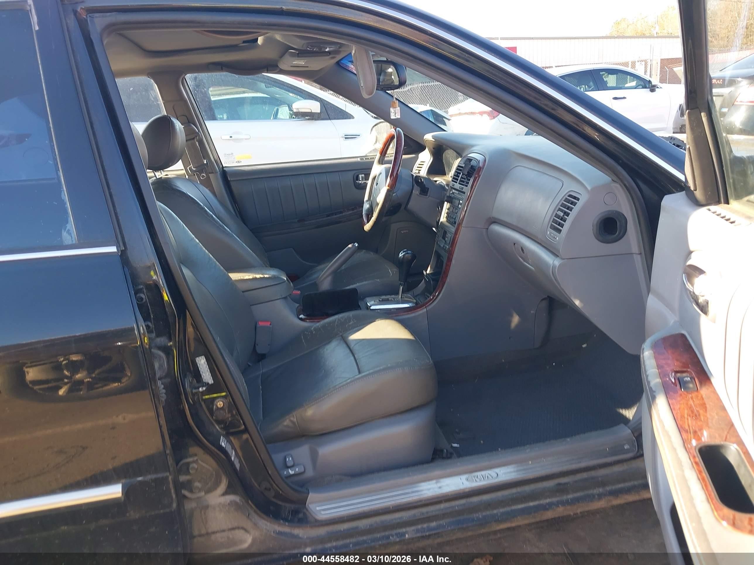 2004 Kia Optima Ex V6/lx V6 Черный vin: KNAGD128145357026