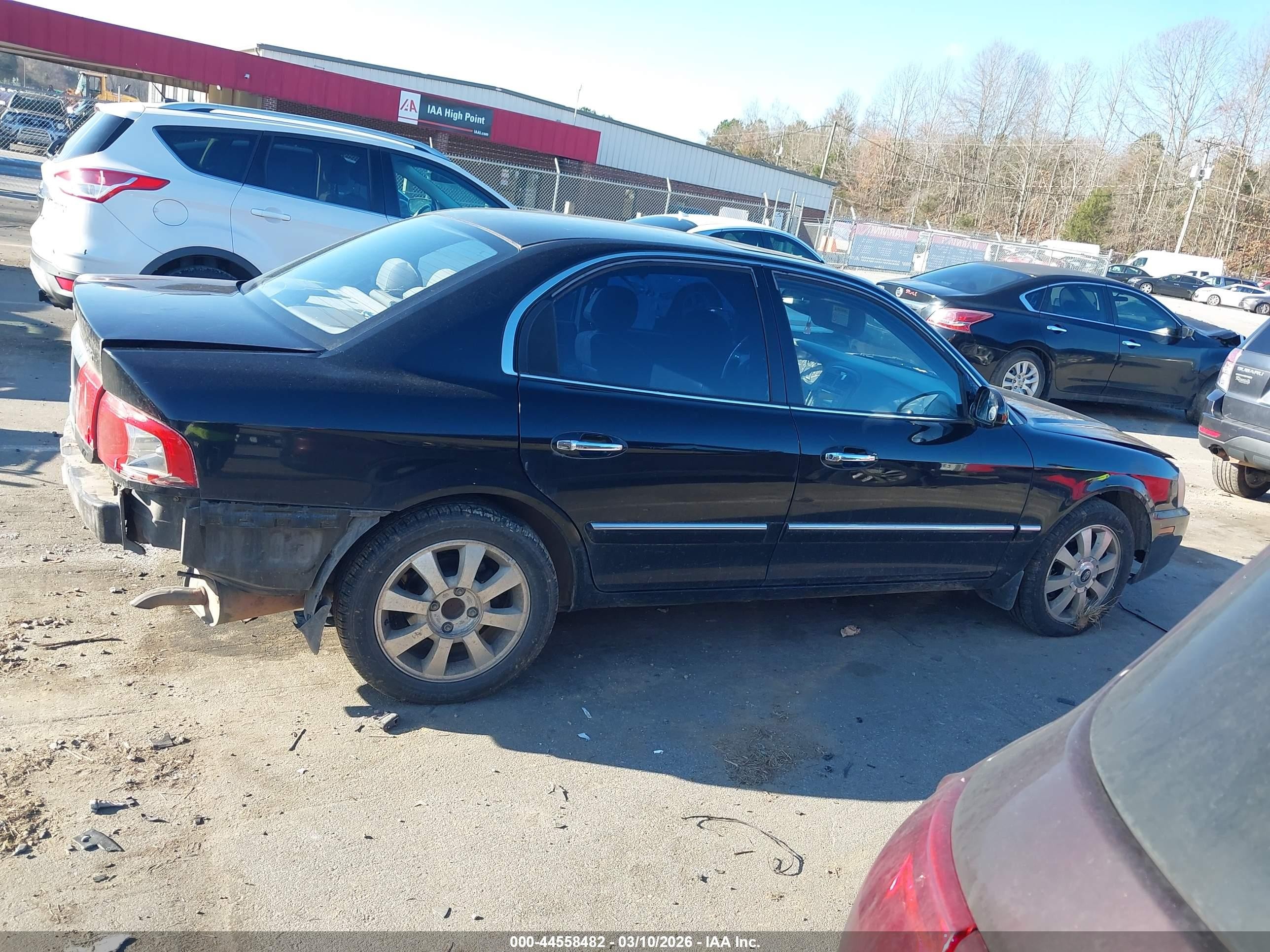 2004 Kia Optima Ex V6/lx V6 Черный vin: KNAGD128145357026