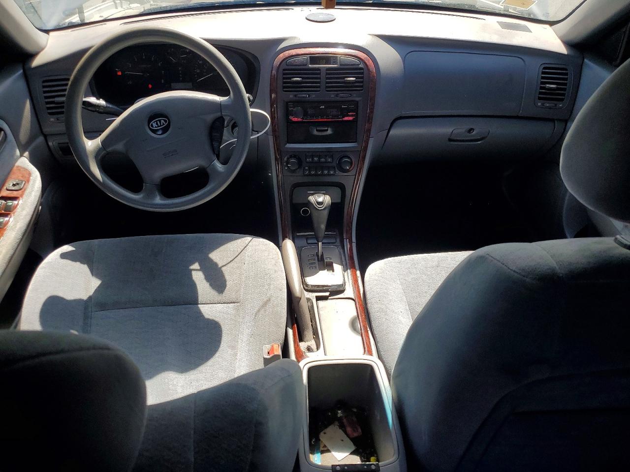2006 Kia Optima Lx V6 Silver vin: KNAGD128265442248