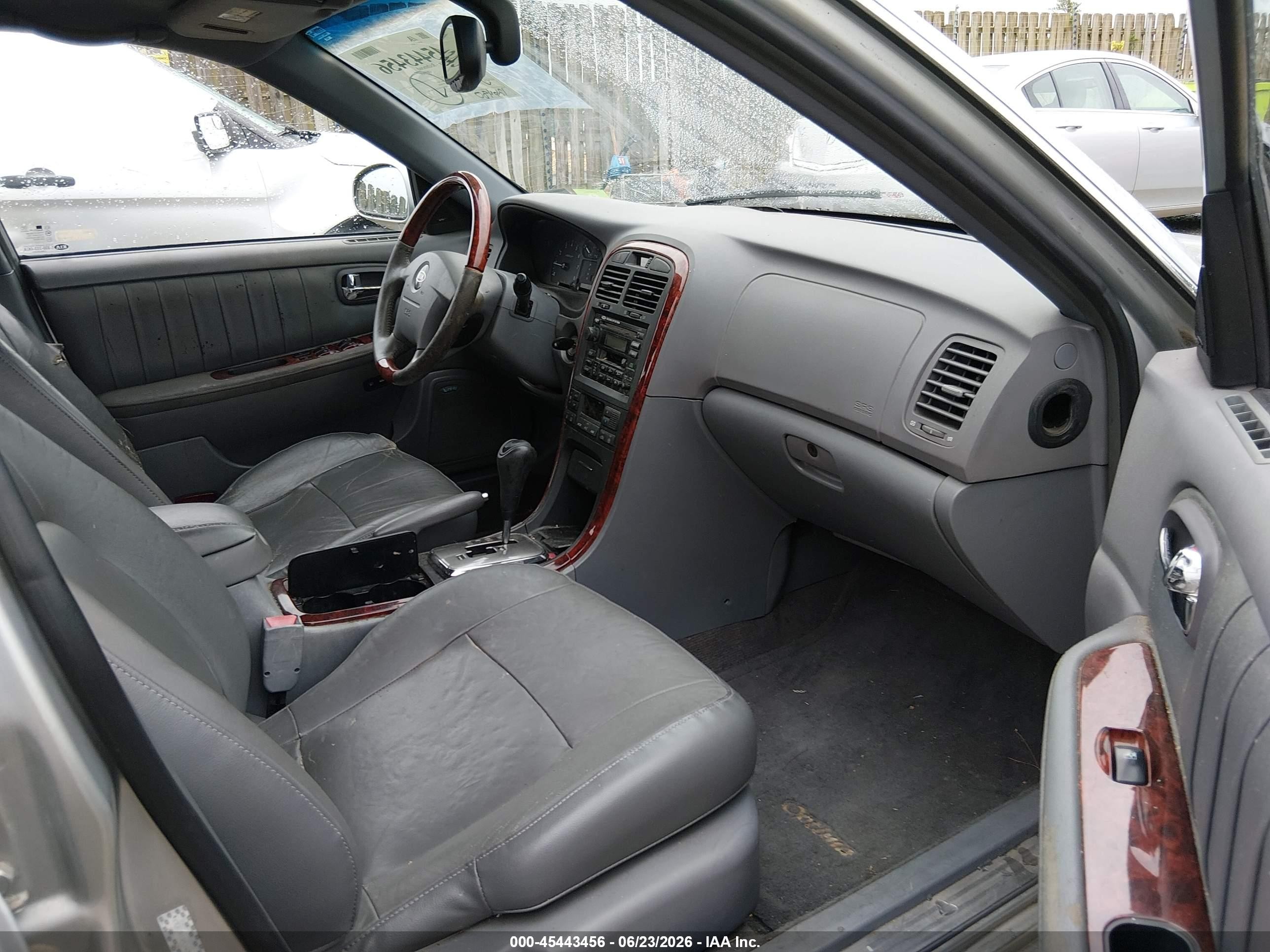 2004 Kia Optima Ex V6/lx V6 Silver vin: KNAGD128345306014