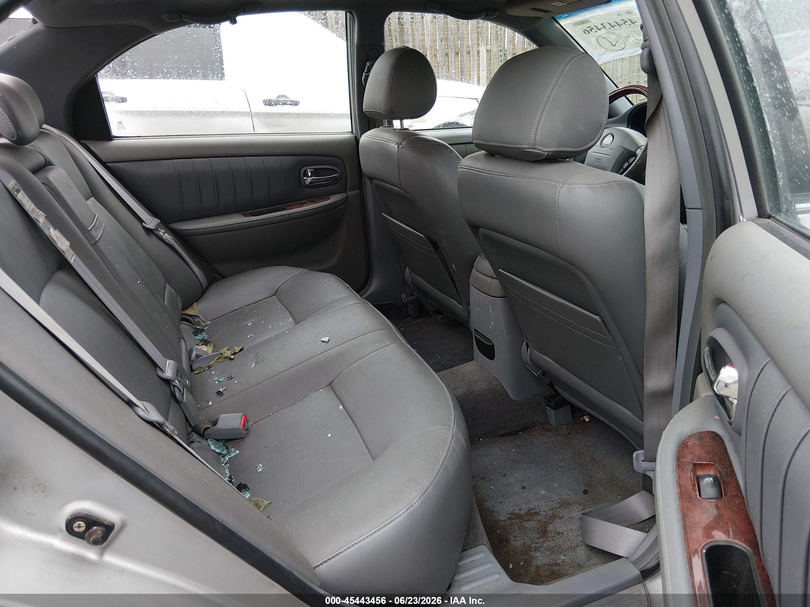2004 Kia Optima Ex V6/lx V6 Silver vin: KNAGD128345306014