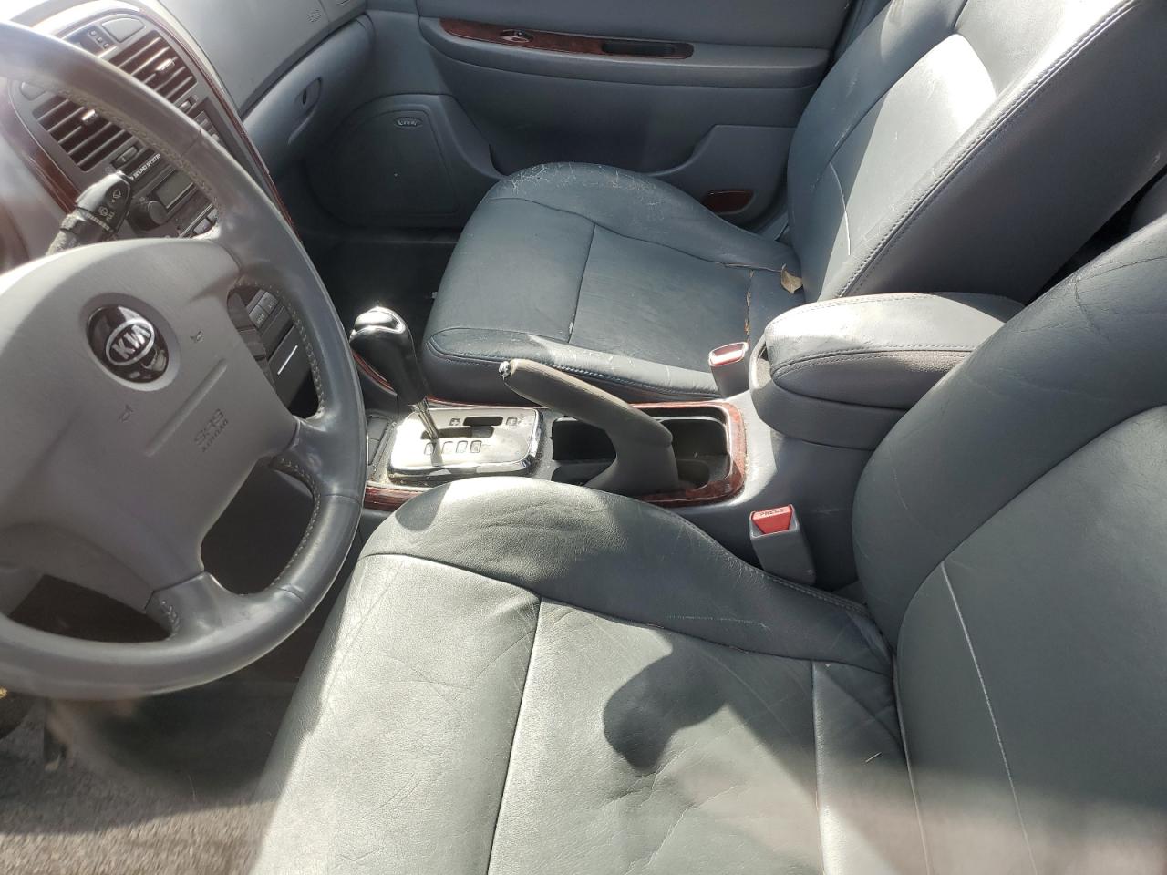 2005 Kia Optima Lx Blue vin: KNAGD128355432973