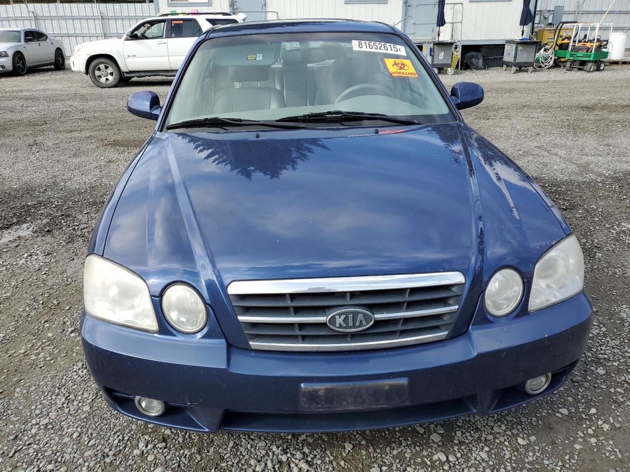 2005 Kia Optima Lx Blue vin: KNAGD128355432973