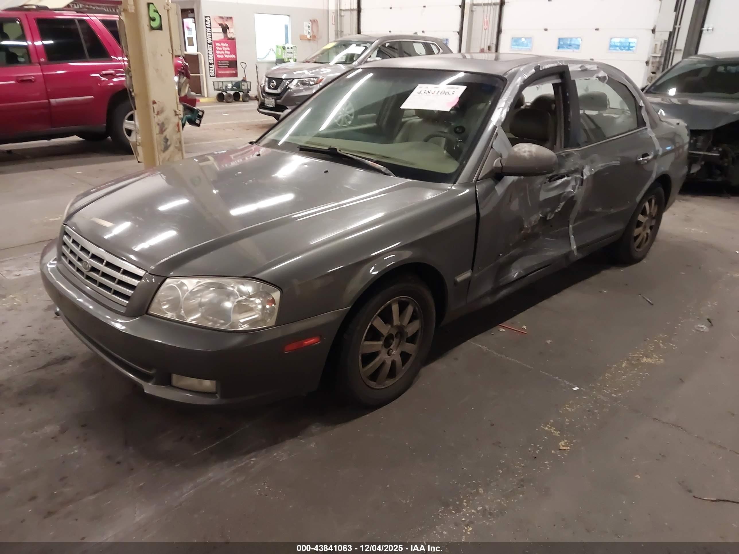 2002 Kia Optima Lx V6/se V6 Pewter vin: KNAGD128525143962