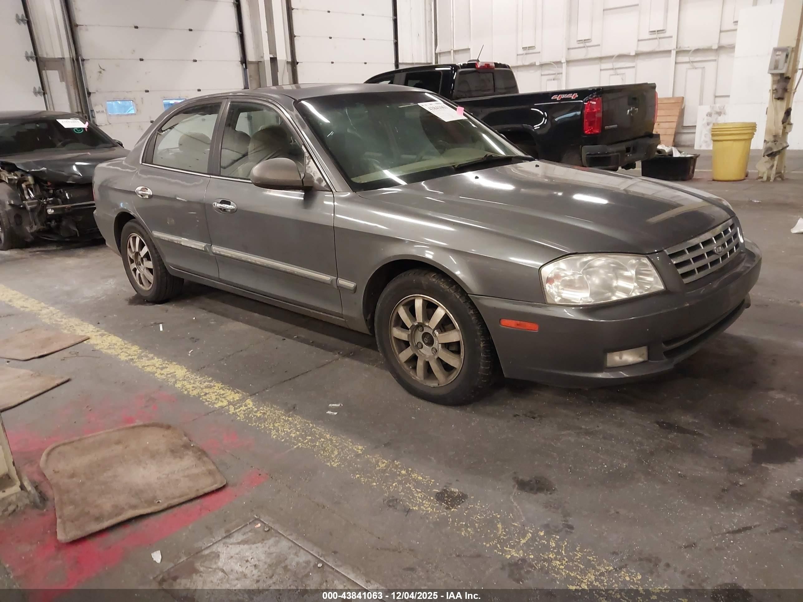 2002 Kia Optima Lx V6/se V6 Pewter vin: KNAGD128525143962