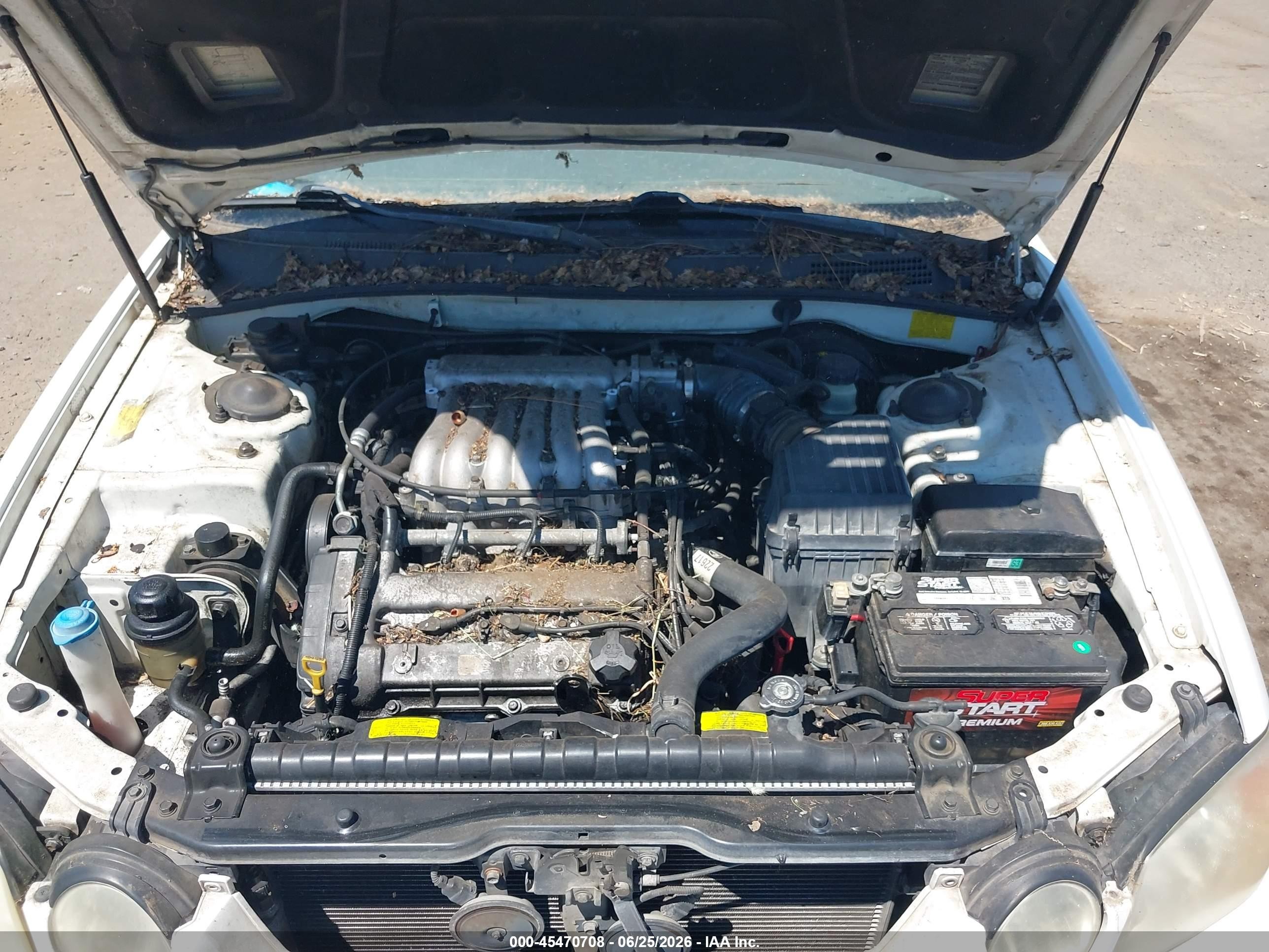 2004 Kia Optima Ex V6/lx V6 Белый vin: KNAGD128545276000