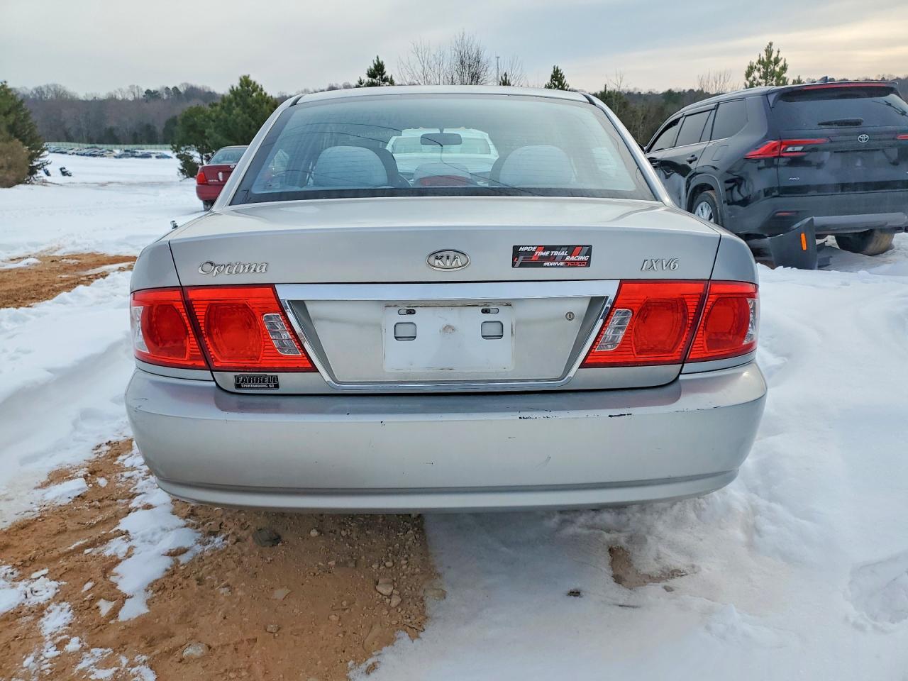 2005 Kia Optima Lx Silver vin: KNAGD128555428679
