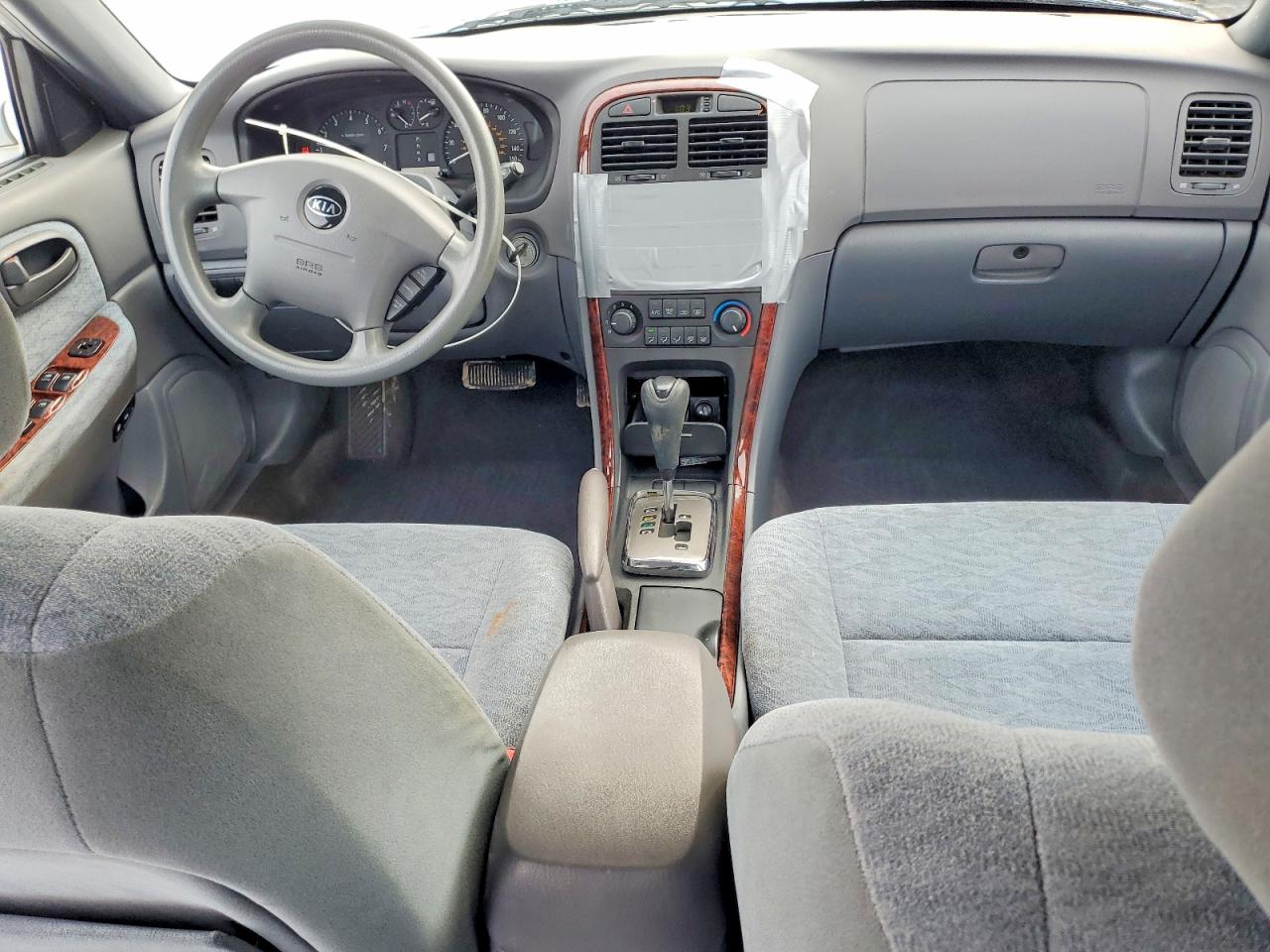 2005 Kia Optima Lx Silver vin: KNAGD128555428679