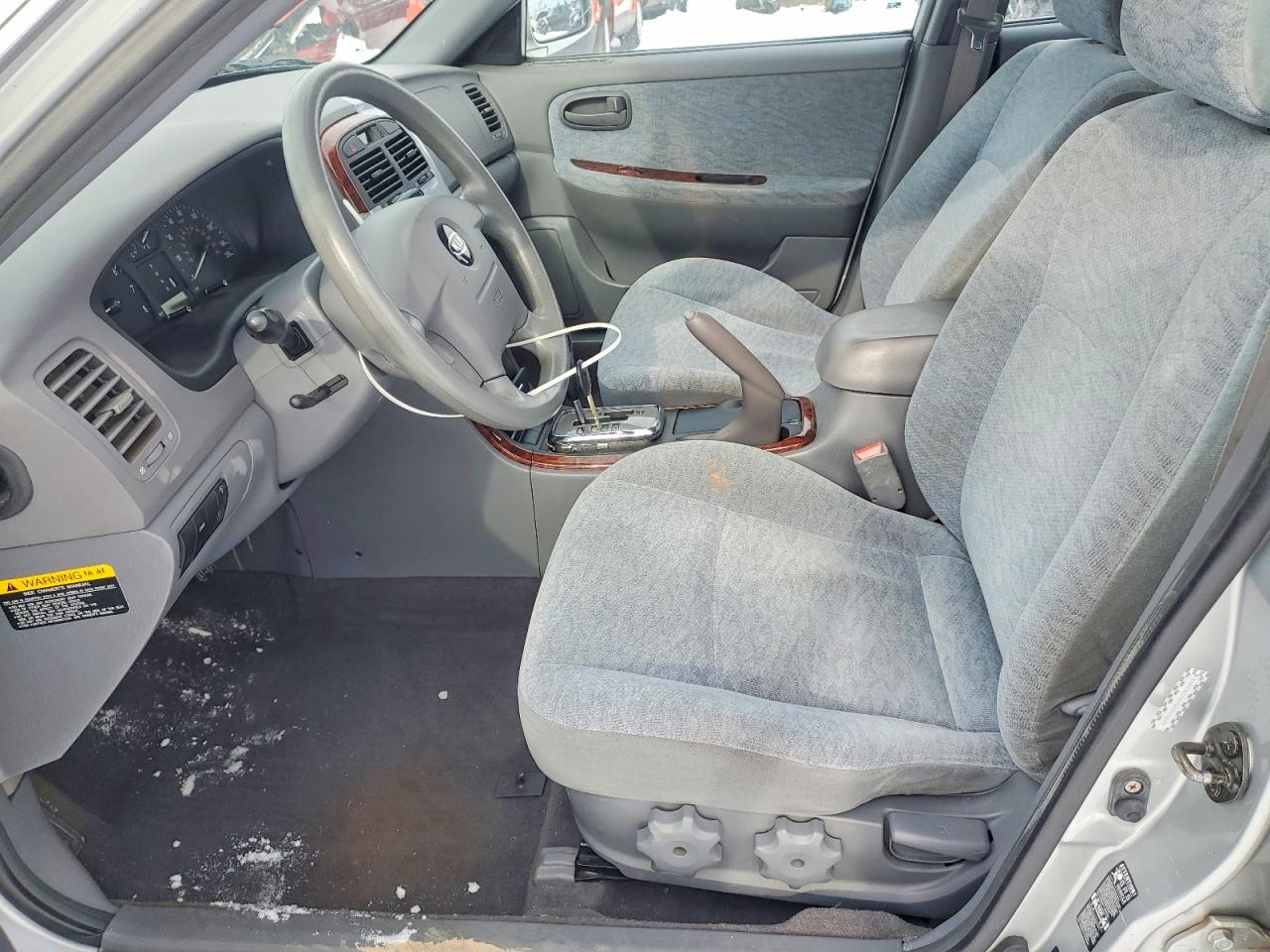 2005 Kia Optima Lx Silver vin: KNAGD128555428679