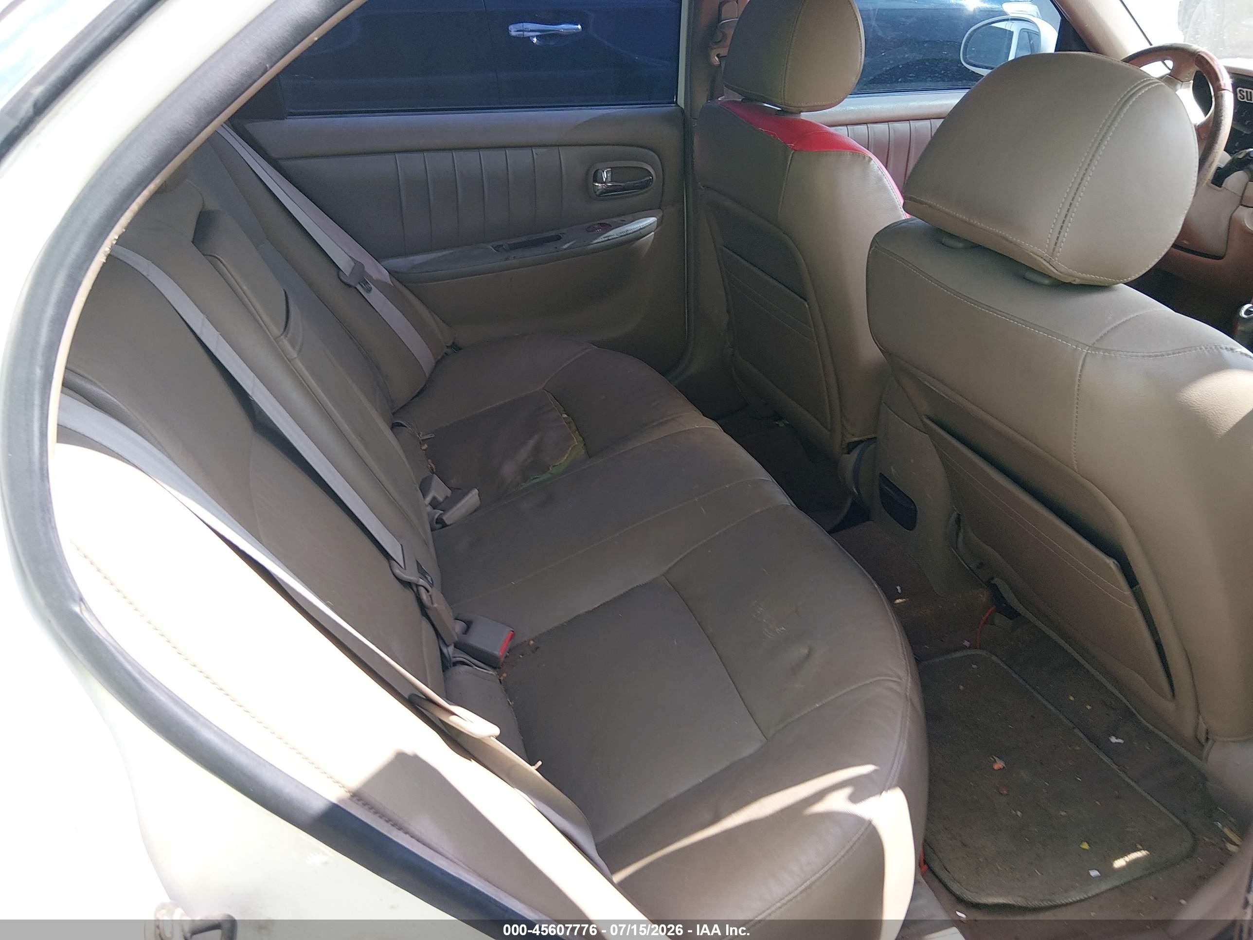 2004 Kia Optima Ex V6/lx V6 White vin: KNAGD128645304760