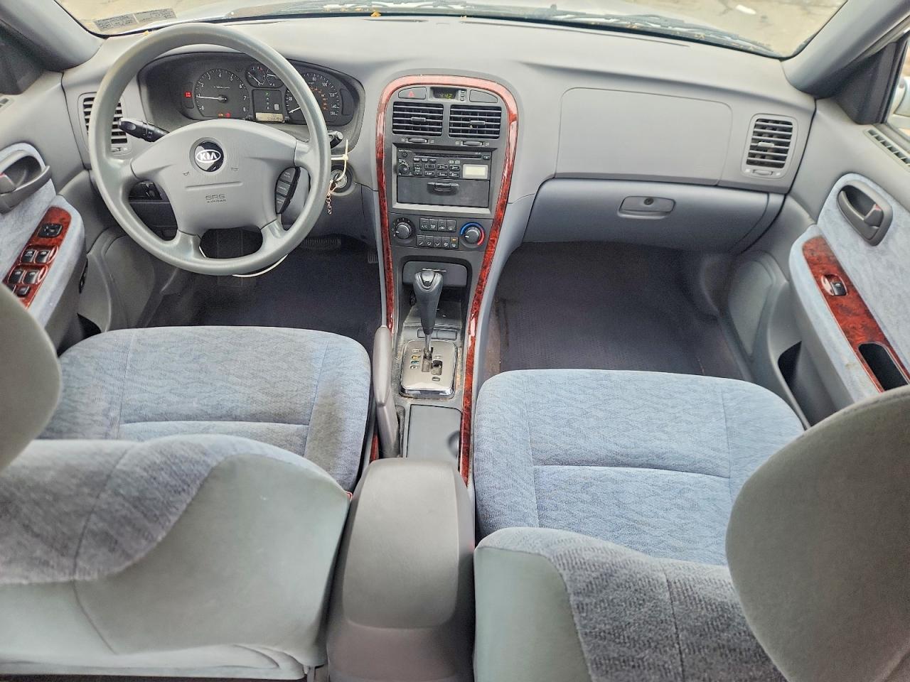 2005 Kia Optima Lx V6 Серебряный vin: KNAGD128655424365