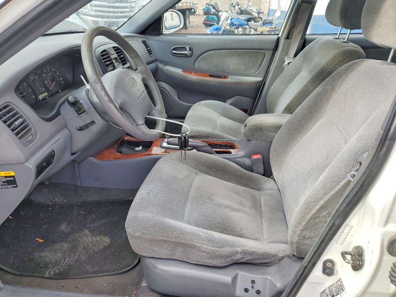 2002 Kia Optima Lx V6 White vin: KNAGD128725117329