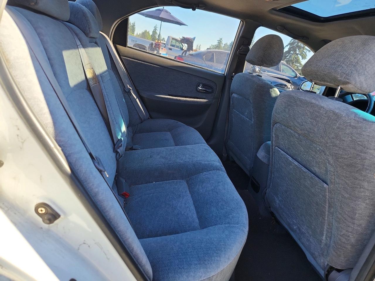 2004 Kia Optima Lx V6 White vin: KNAGD128745368077