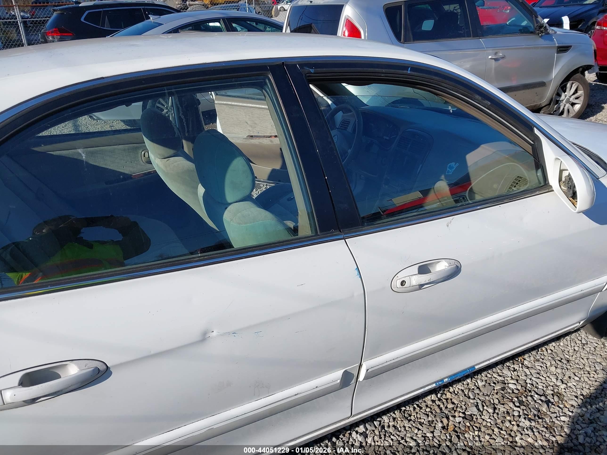 2006 Kia Optima Ex V6/lx V6 White vin: KNAGD128765451091