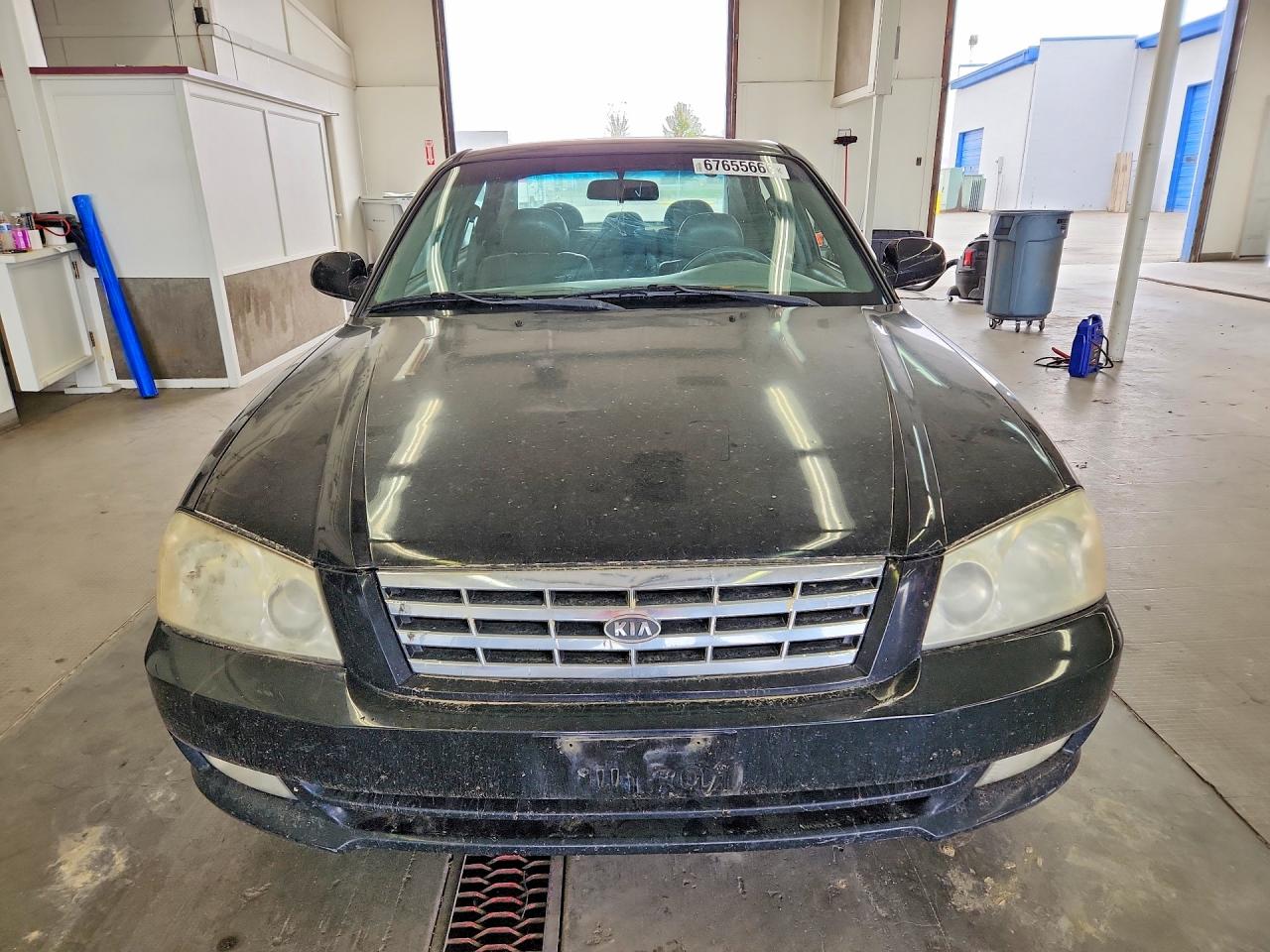 2002 Kia Optima Lx V6 Black vin: KNAGD128825148511