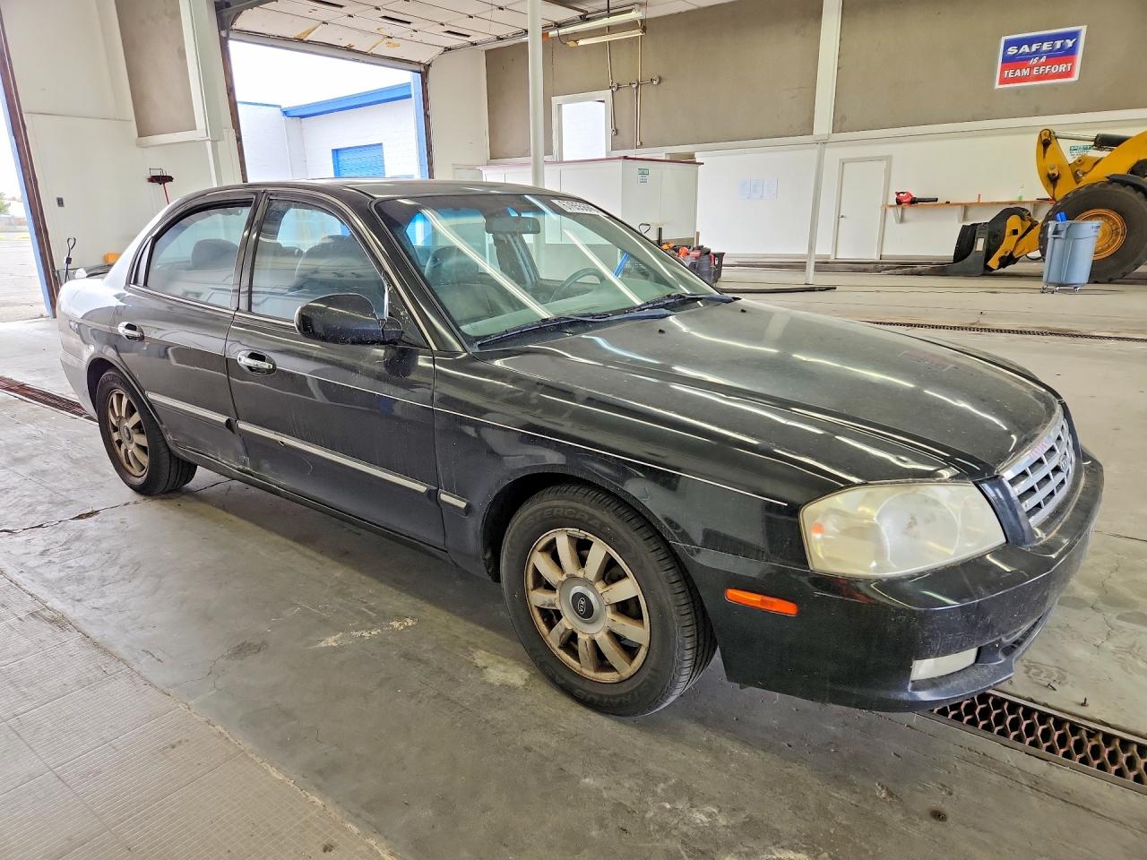 2002 Kia Optima Lx V6 Black vin: KNAGD128825148511