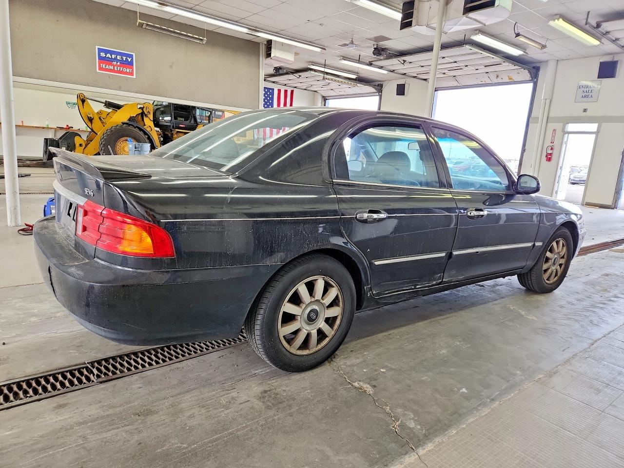 2002 Kia Optima Lx V6 Black vin: KNAGD128825148511