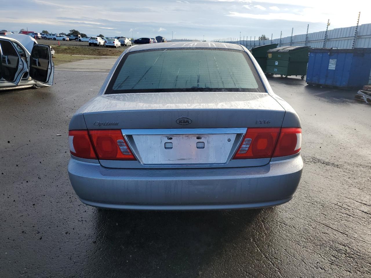 2004 Kia Optima Lx Серый vin: KNAGD128845296158