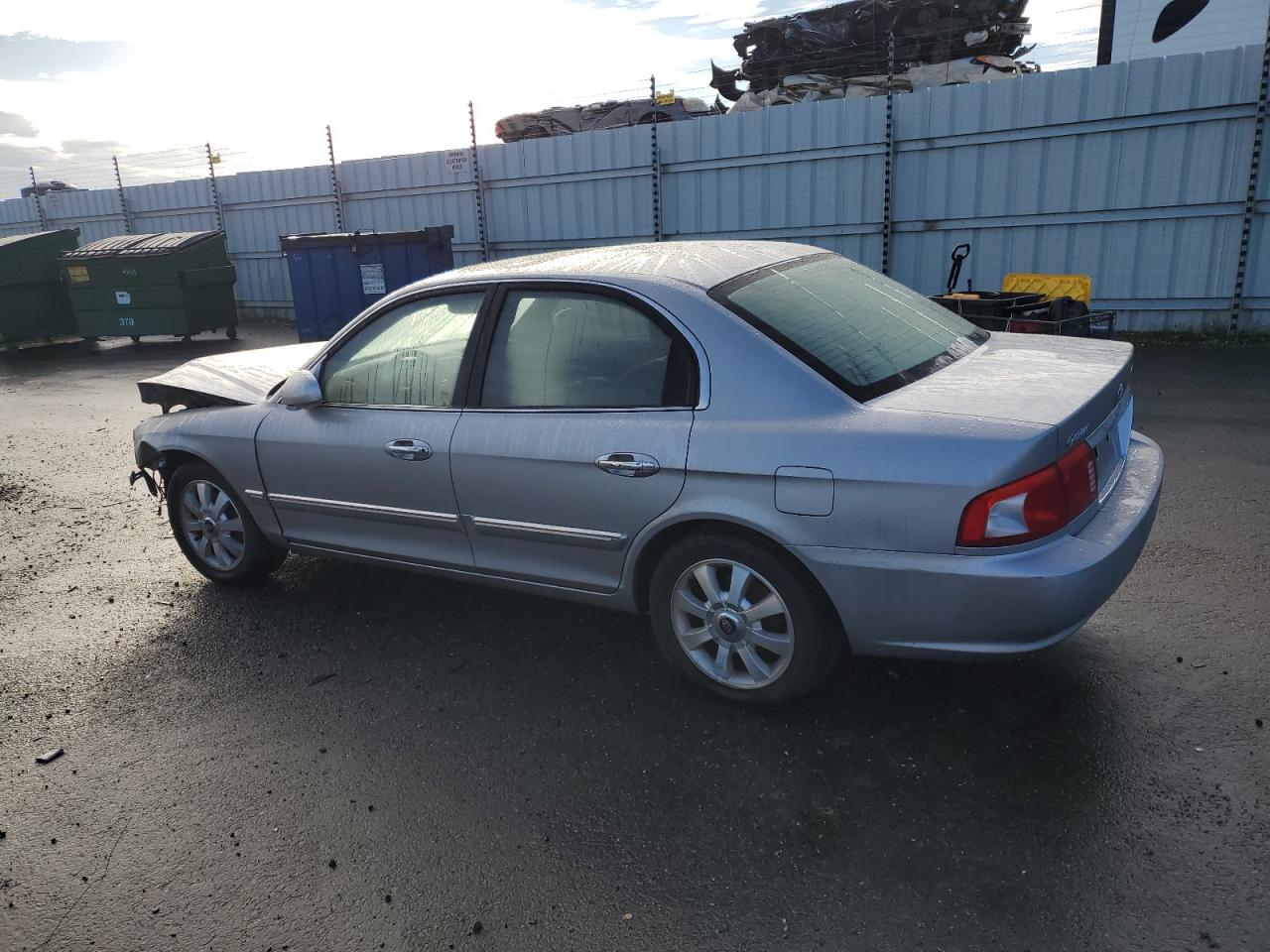 2004 Kia Optima Lx Серый vin: KNAGD128845296158