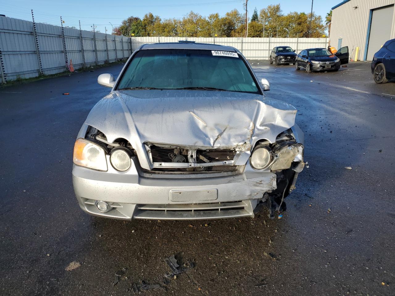 2004 Kia Optima Lx Серый vin: KNAGD128845296158